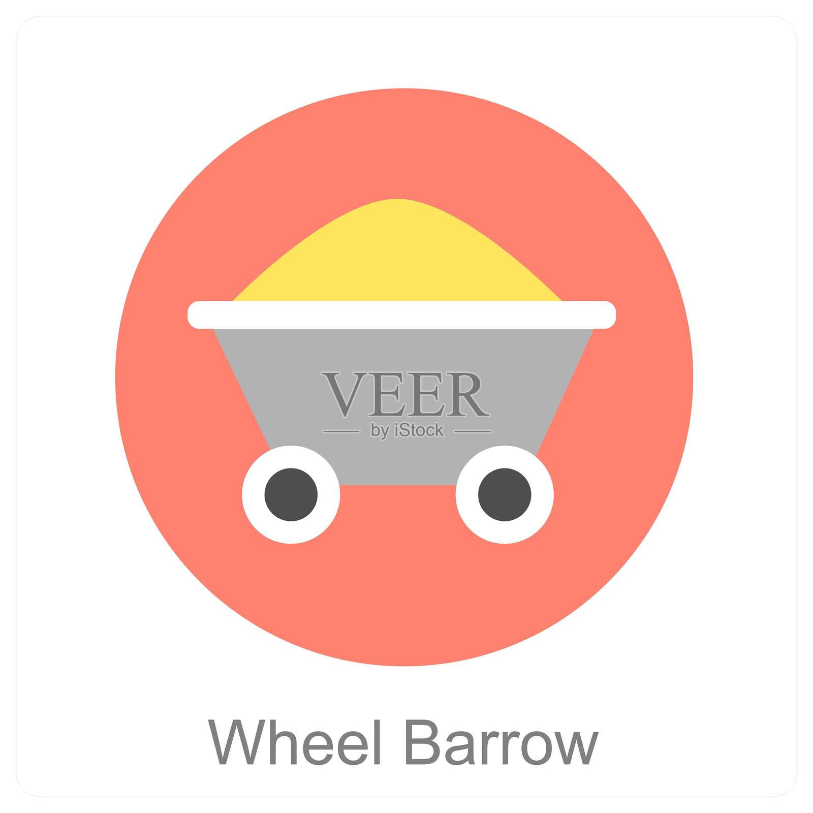 手推车插画图片素材