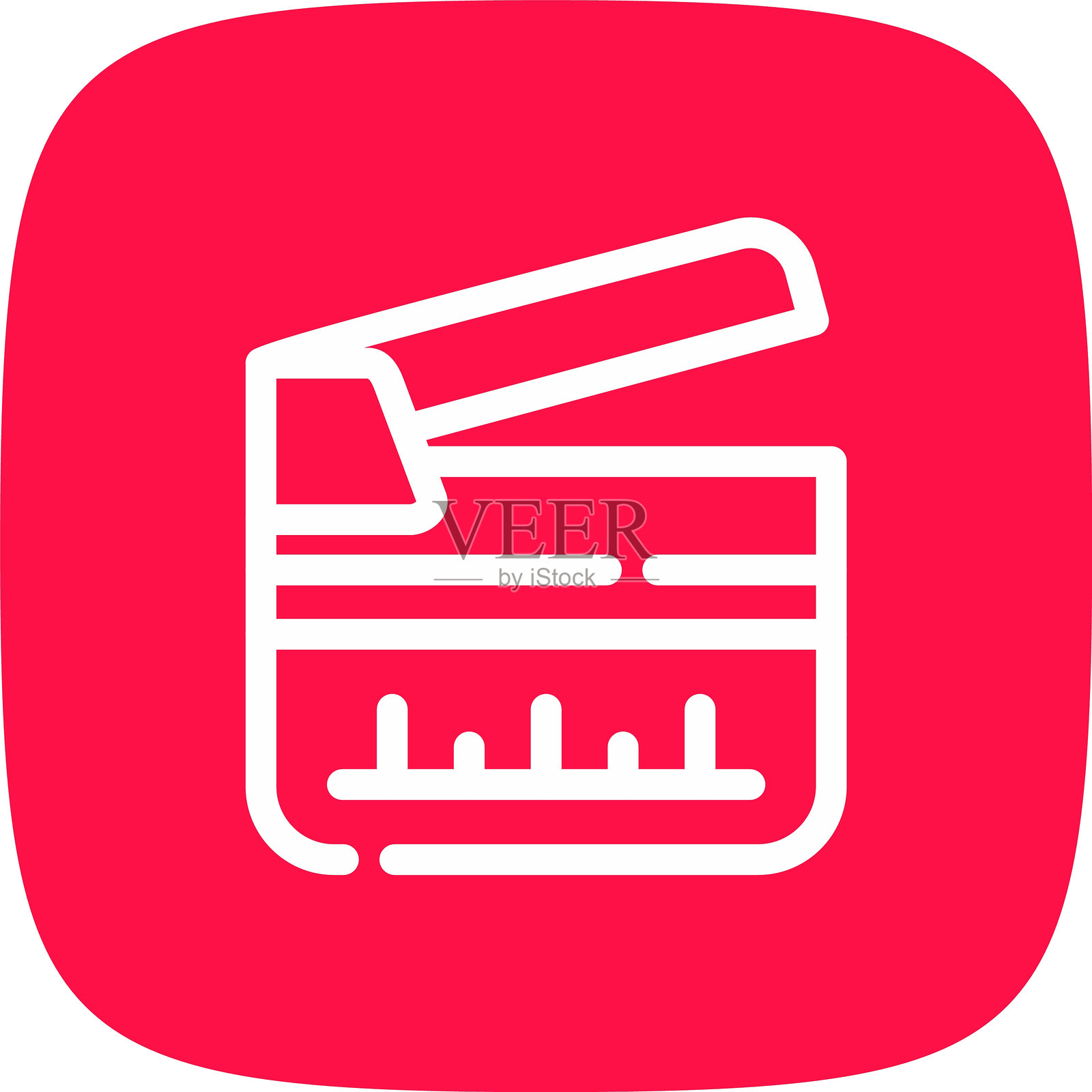 拍板图标插画图片素材