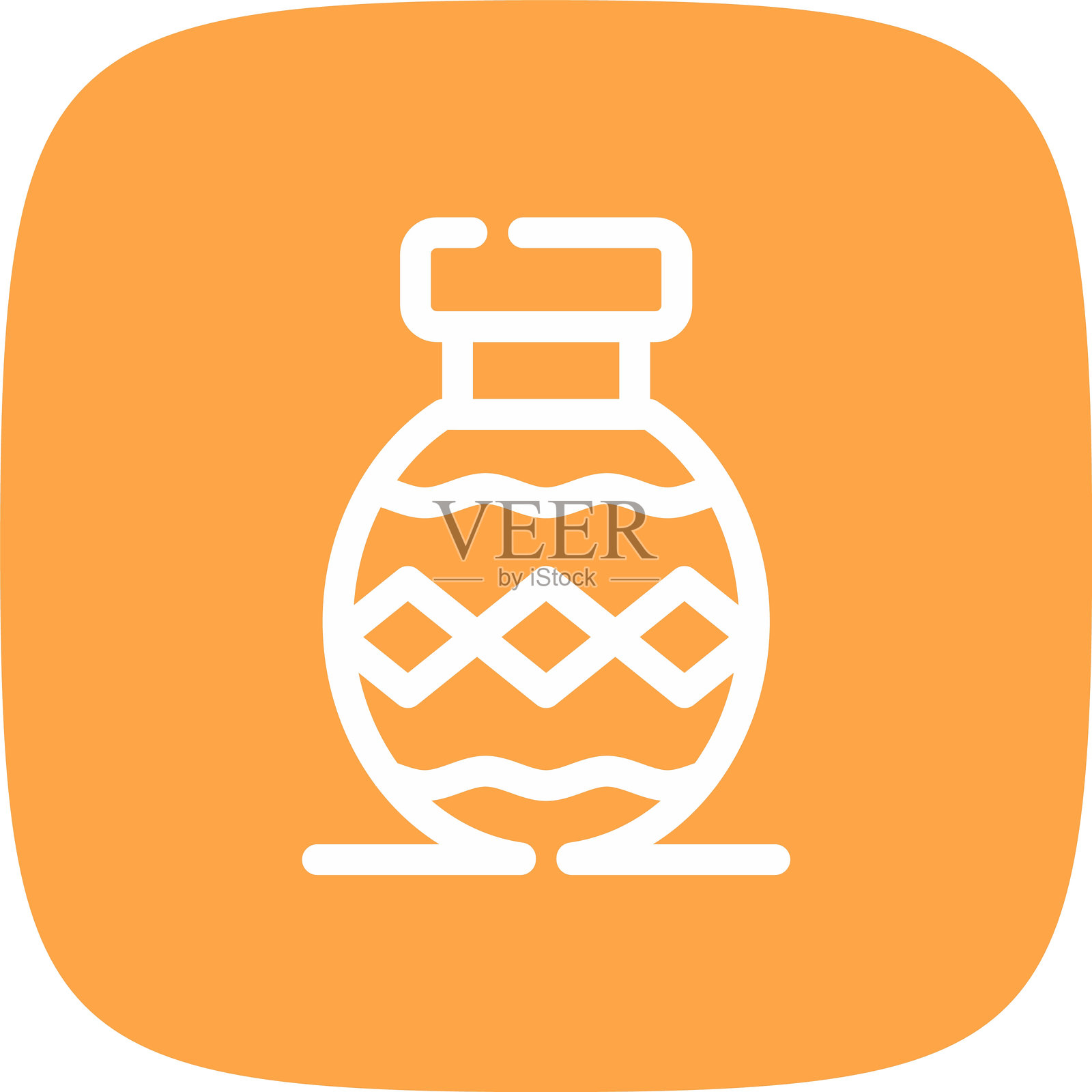 花瓶图标插画图片素材