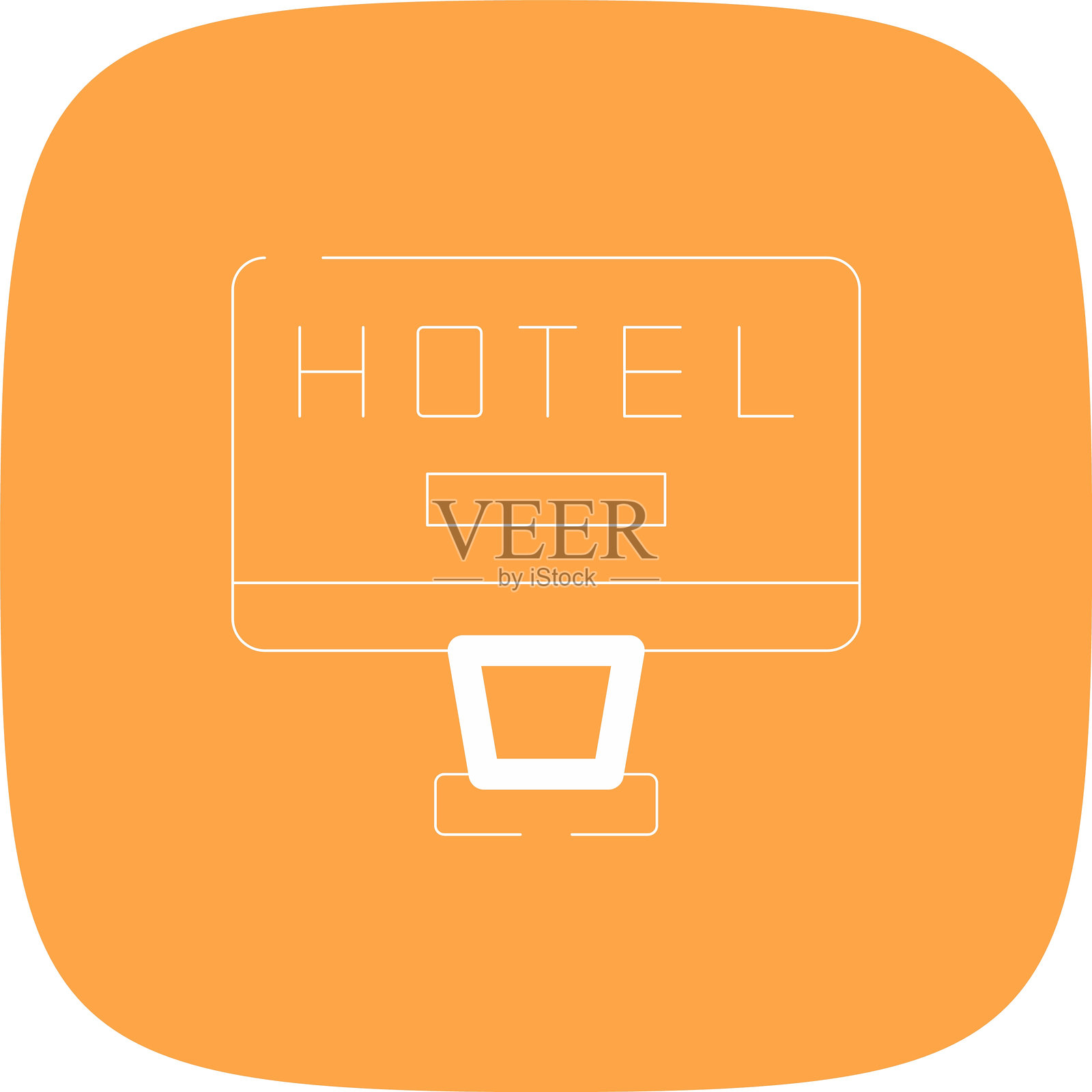 在线预订图标插画图片素材