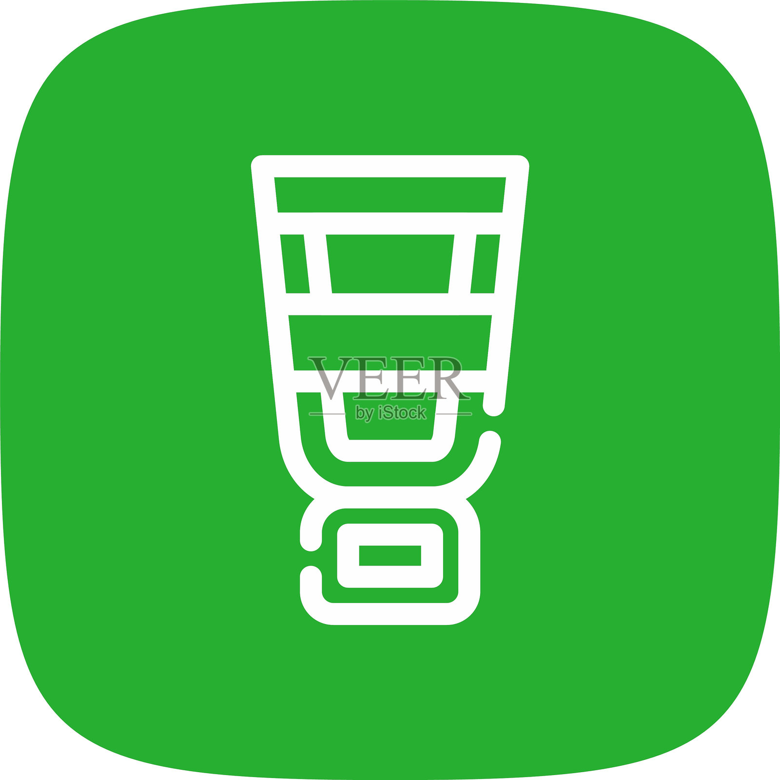 防晒霜图标插画图片素材