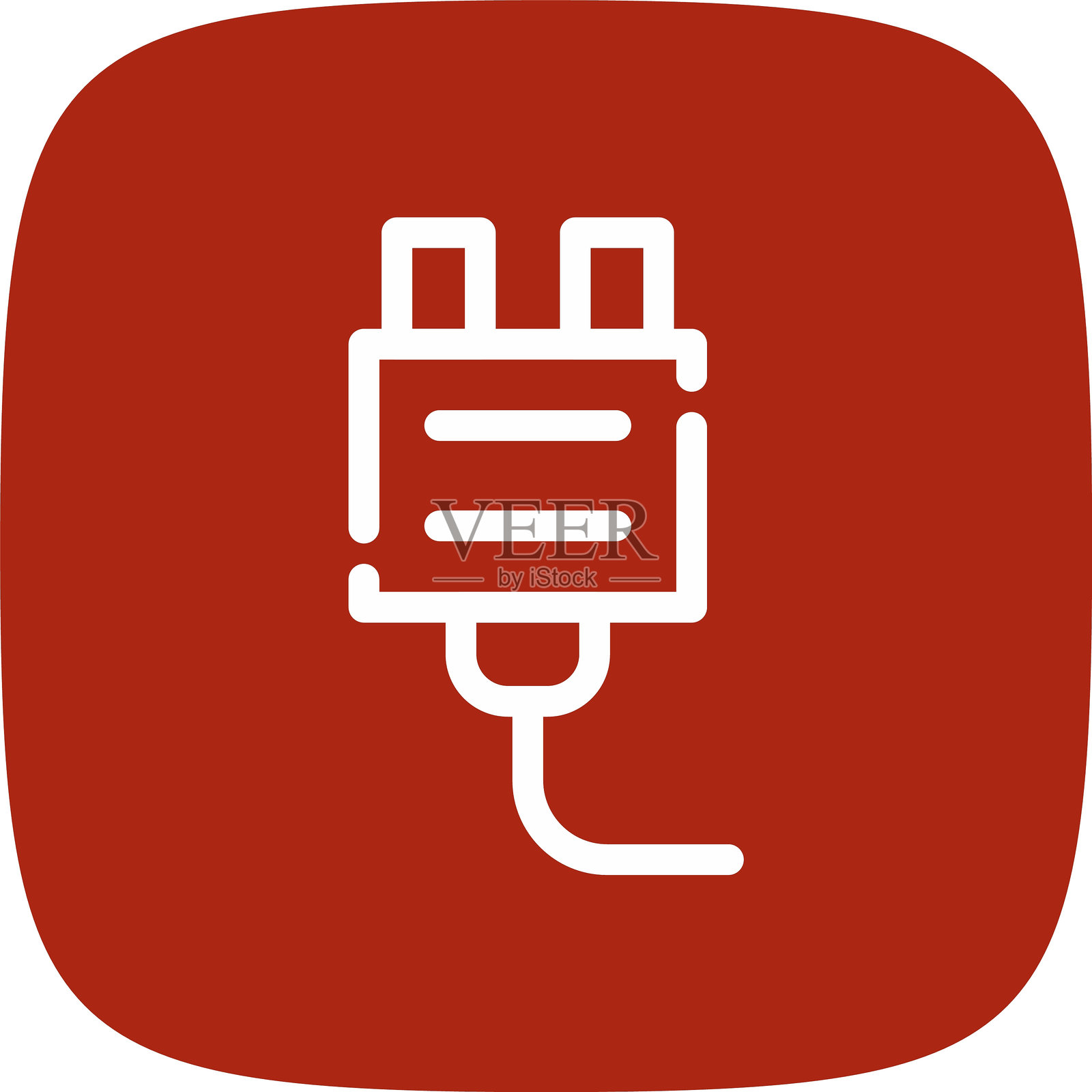 插头图标插画图片素材