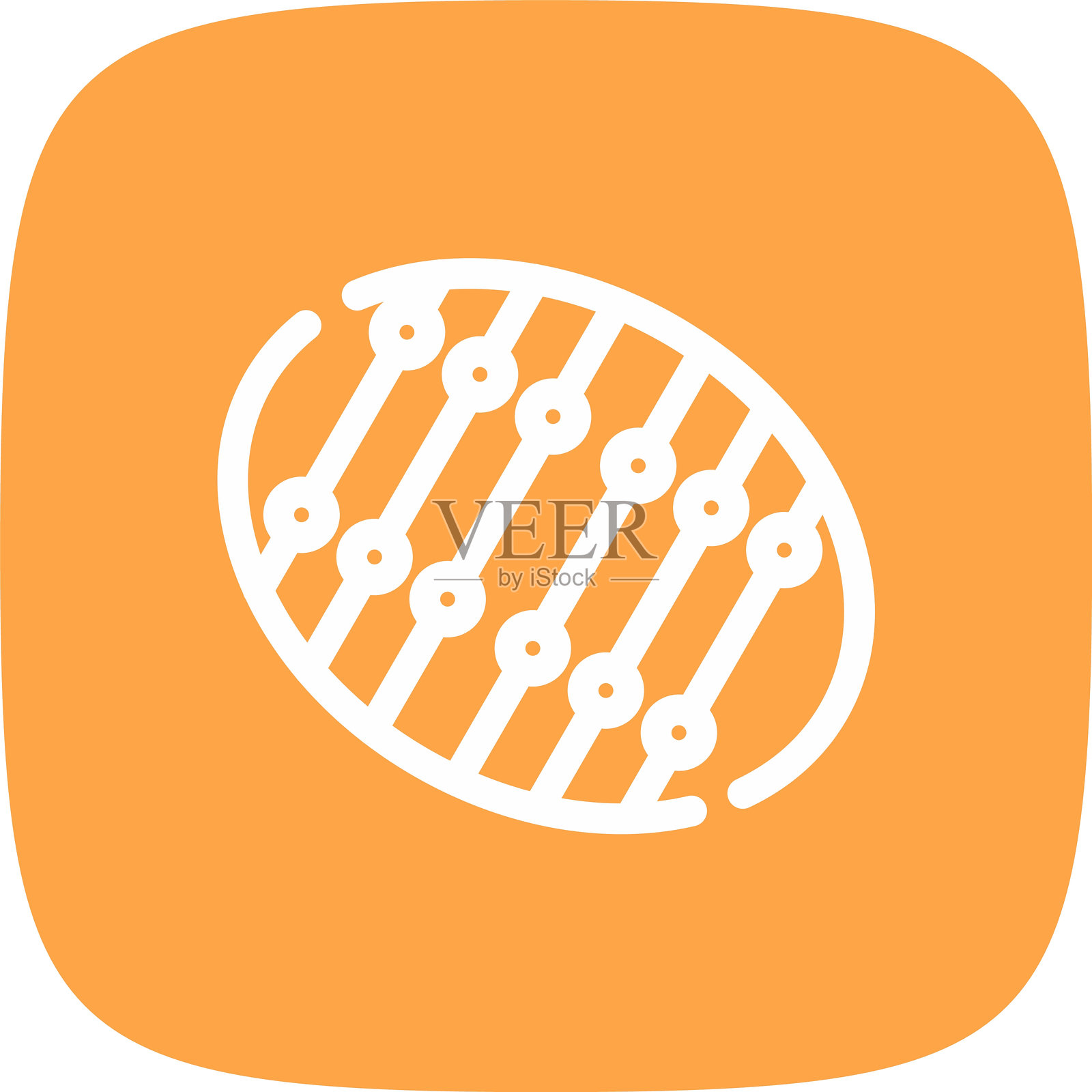 投网图标插画图片素材