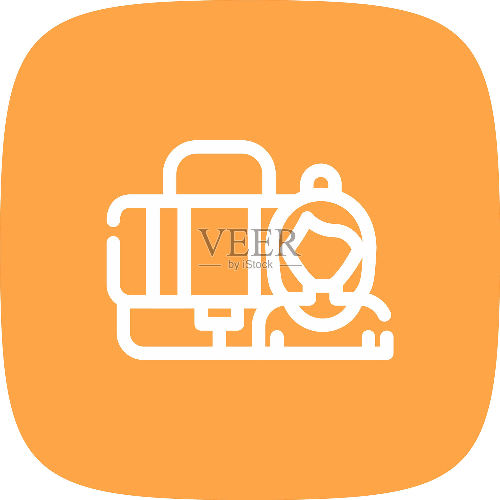 经纪人图标插画图片素材