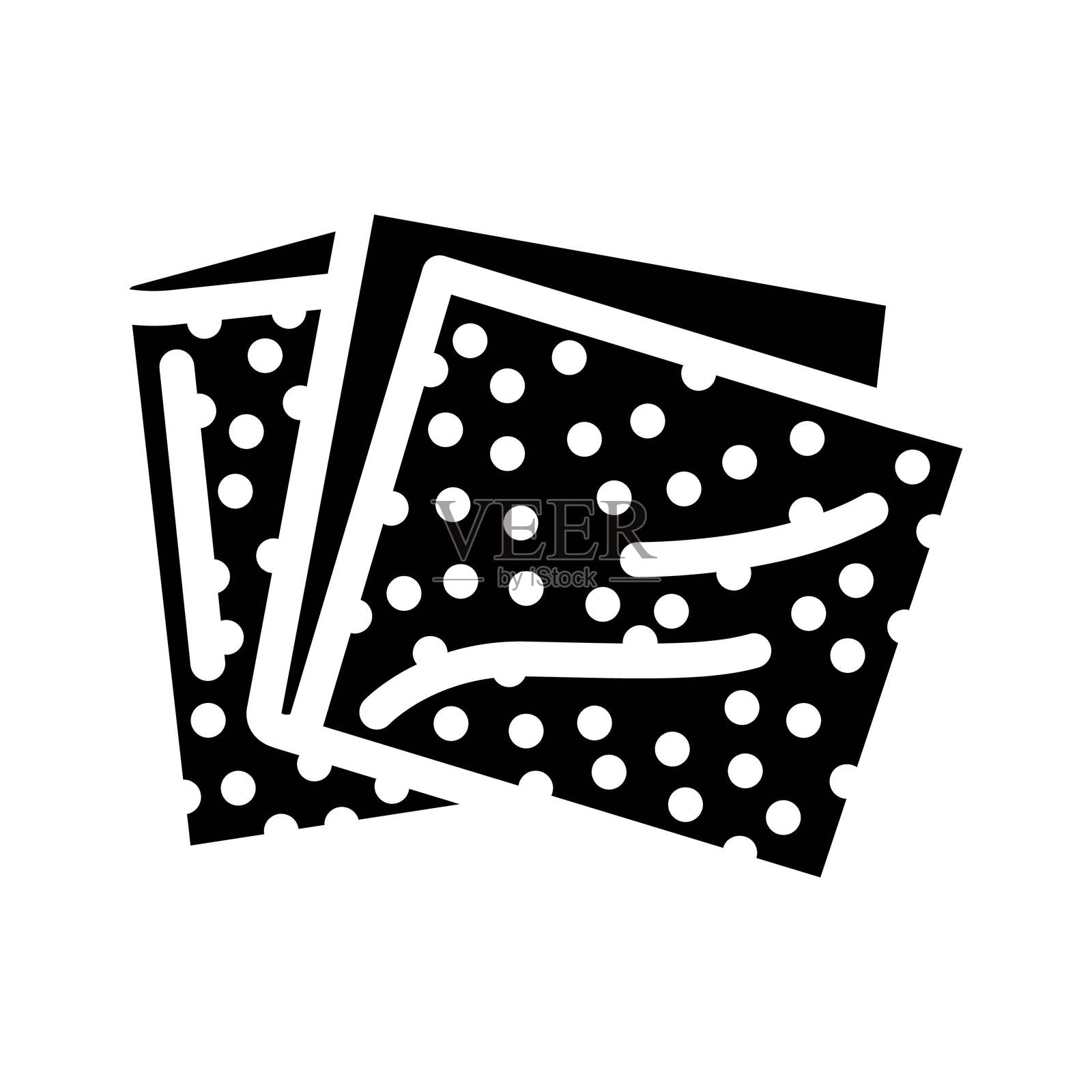 汽车护理微纤维毛巾图标矢量插图插画图片素材