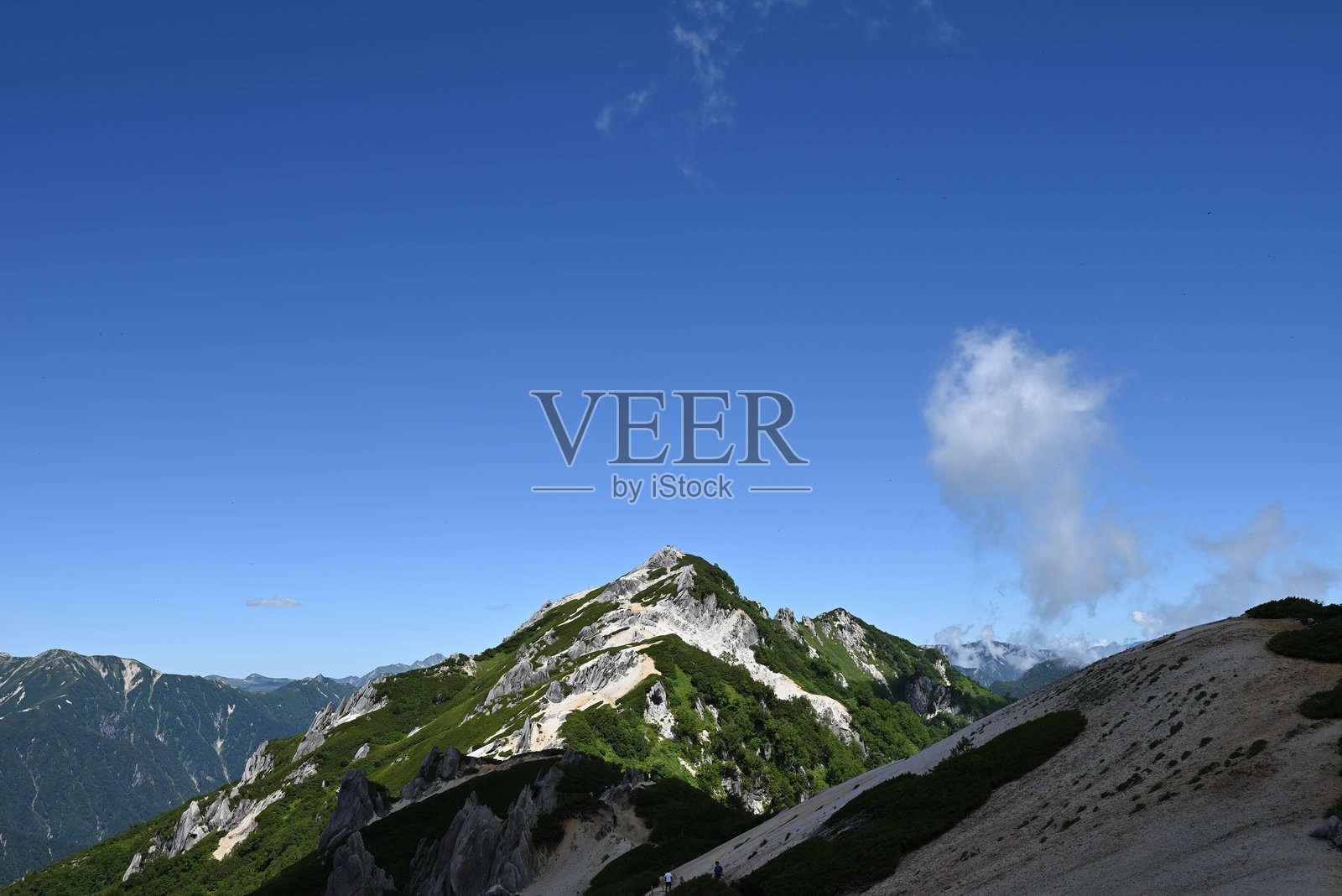 攀登日本长野的燕岳照片摄影图片