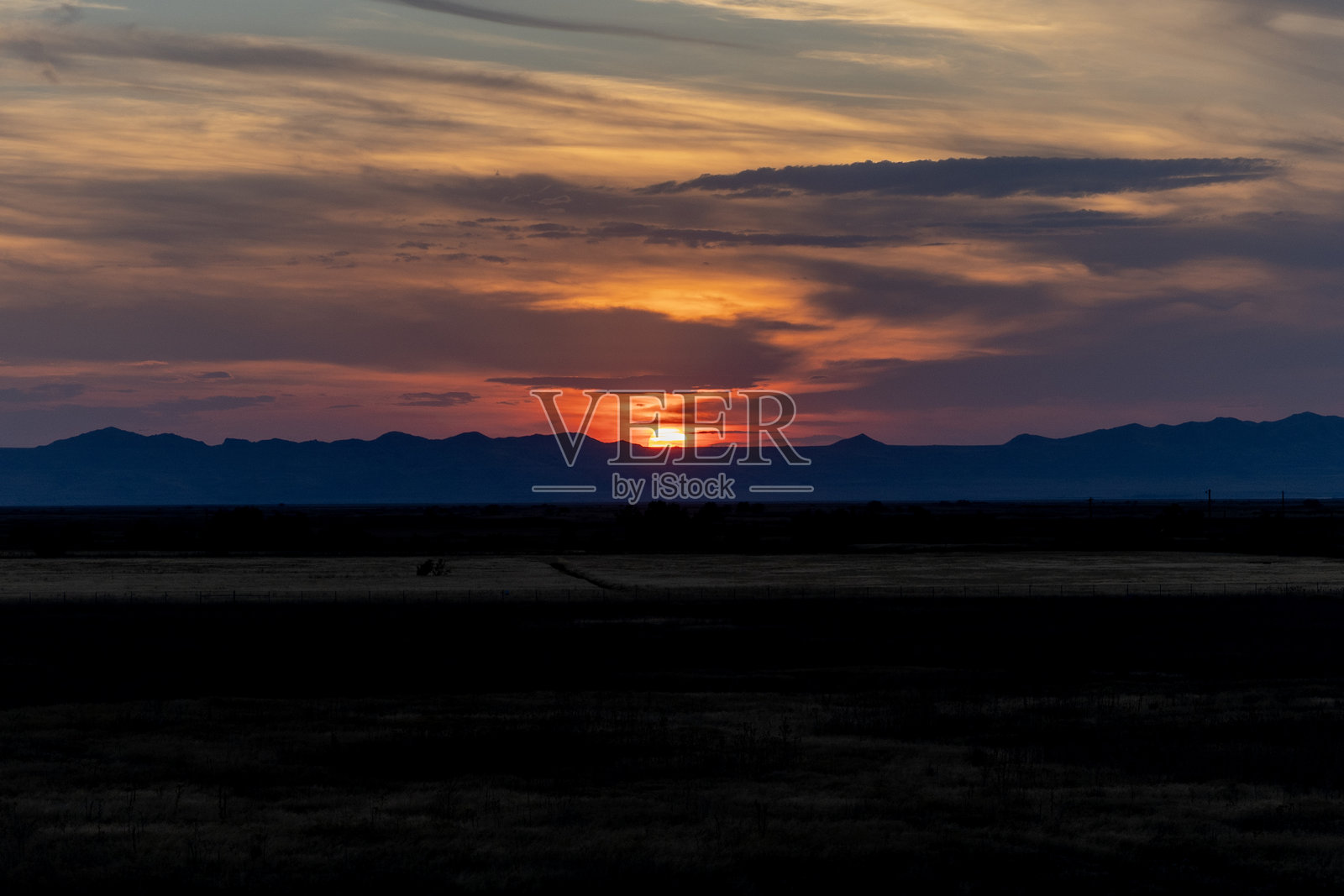 日落照片摄影图片