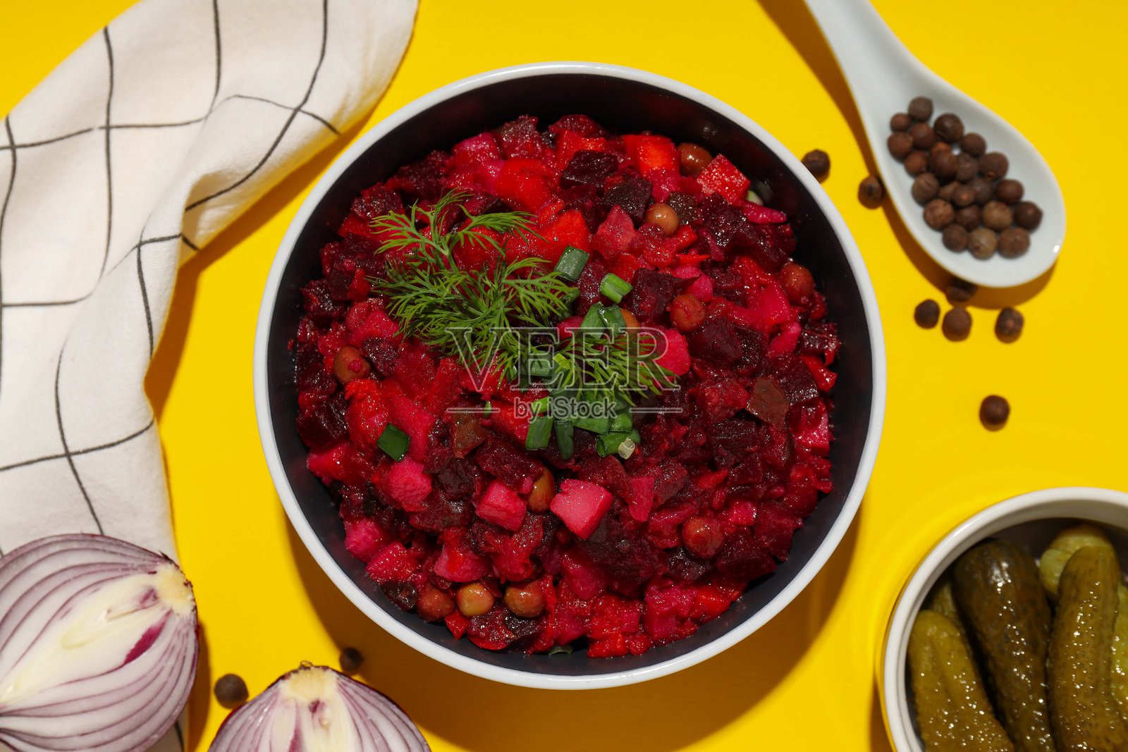 美味食物的概念，冷盘 - 凉拌沙拉照片摄影图片