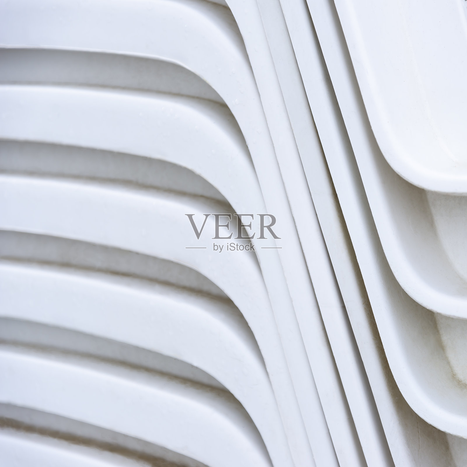 抽象的阳光躺椅堆叠照片摄影图片