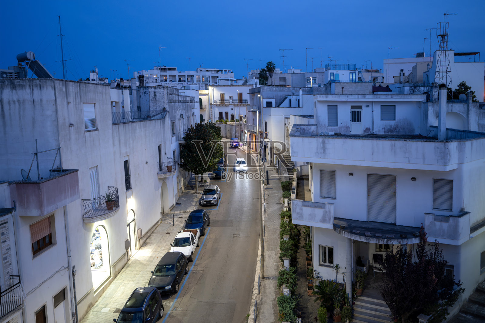 奥特朗托市区的建筑物照片摄影图片