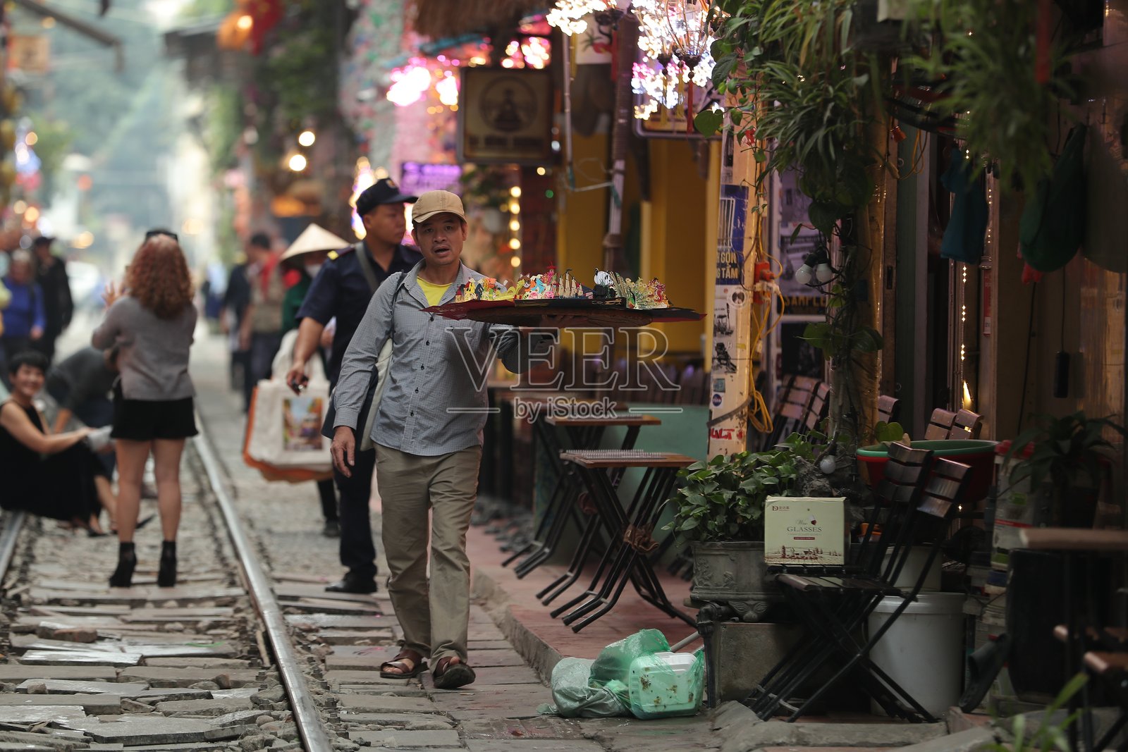 火车街照片摄影图片