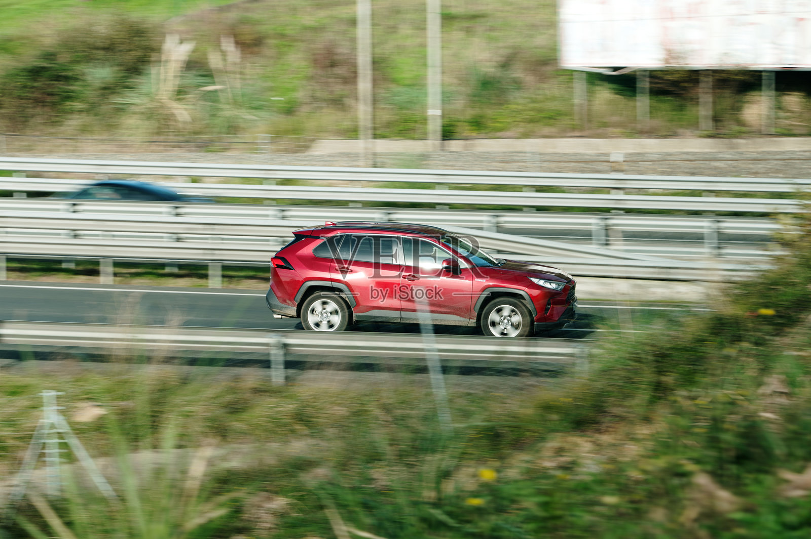丰田RAV4照片摄影图片