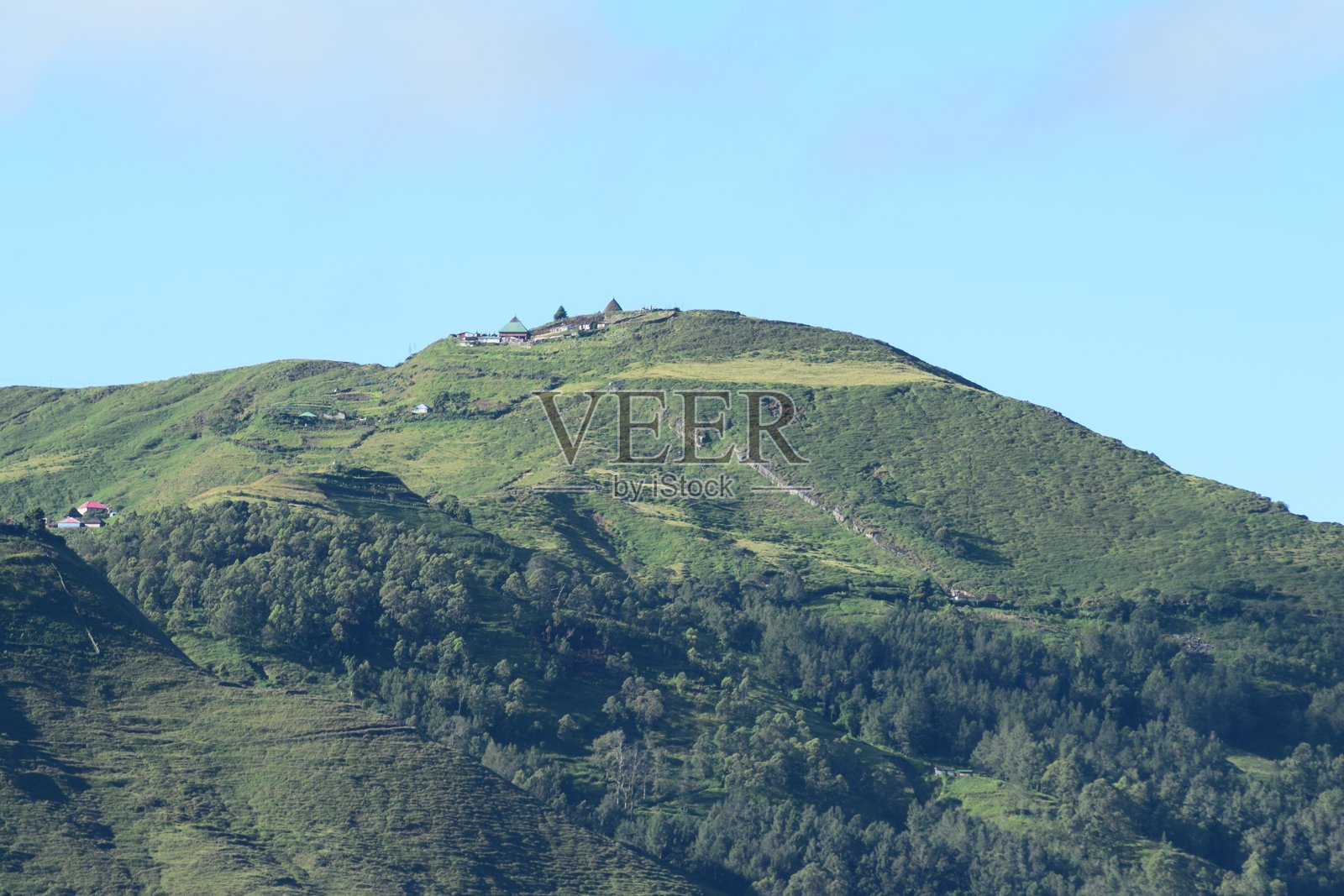 东帝汶的山地风光照片摄影图片