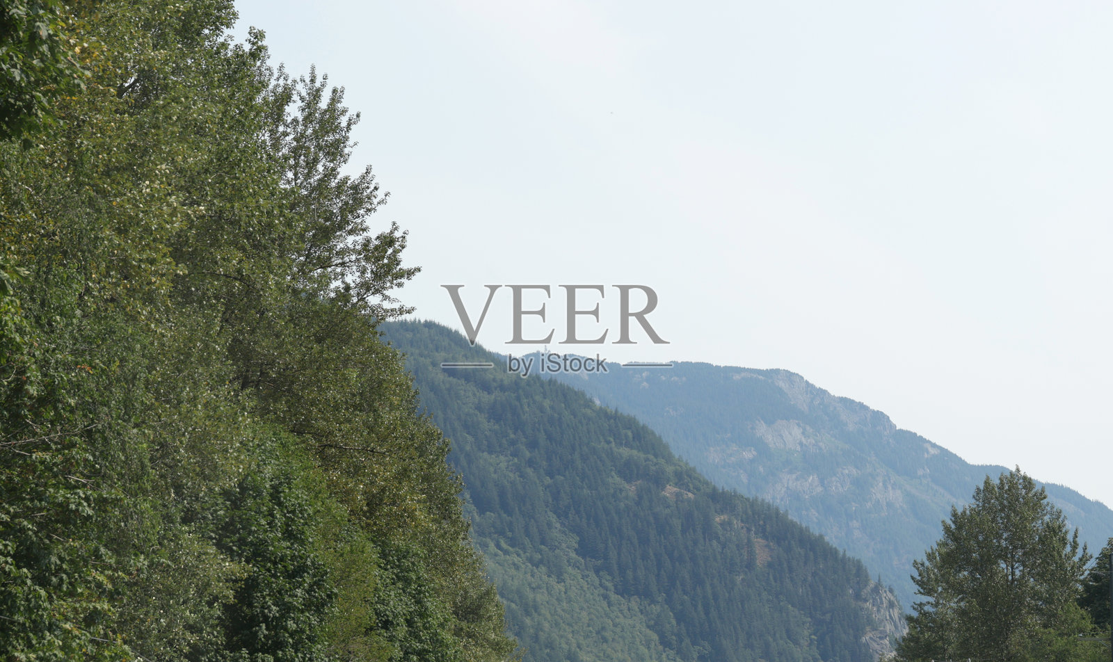 加拿大弗雷泽谷的山坡照片摄影图片