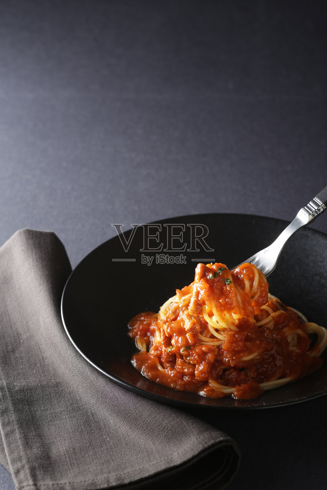 博洛尼亚肉酱意大利面照片摄影图片