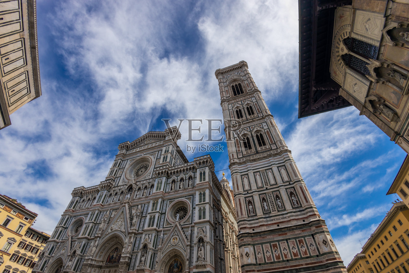 意大利佛罗伦萨市的建筑照片摄影图片