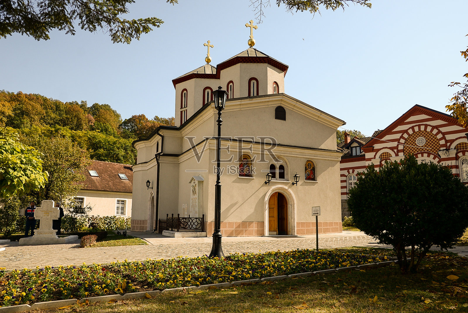 拉科维察修道院照片摄影图片