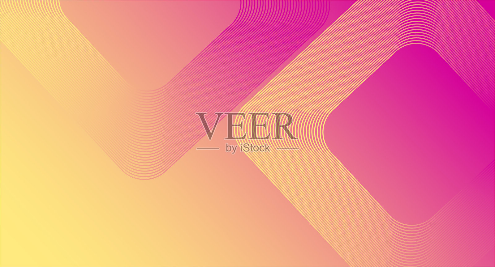 抽象渐变色背景，上面有矩形形状插画图片素材