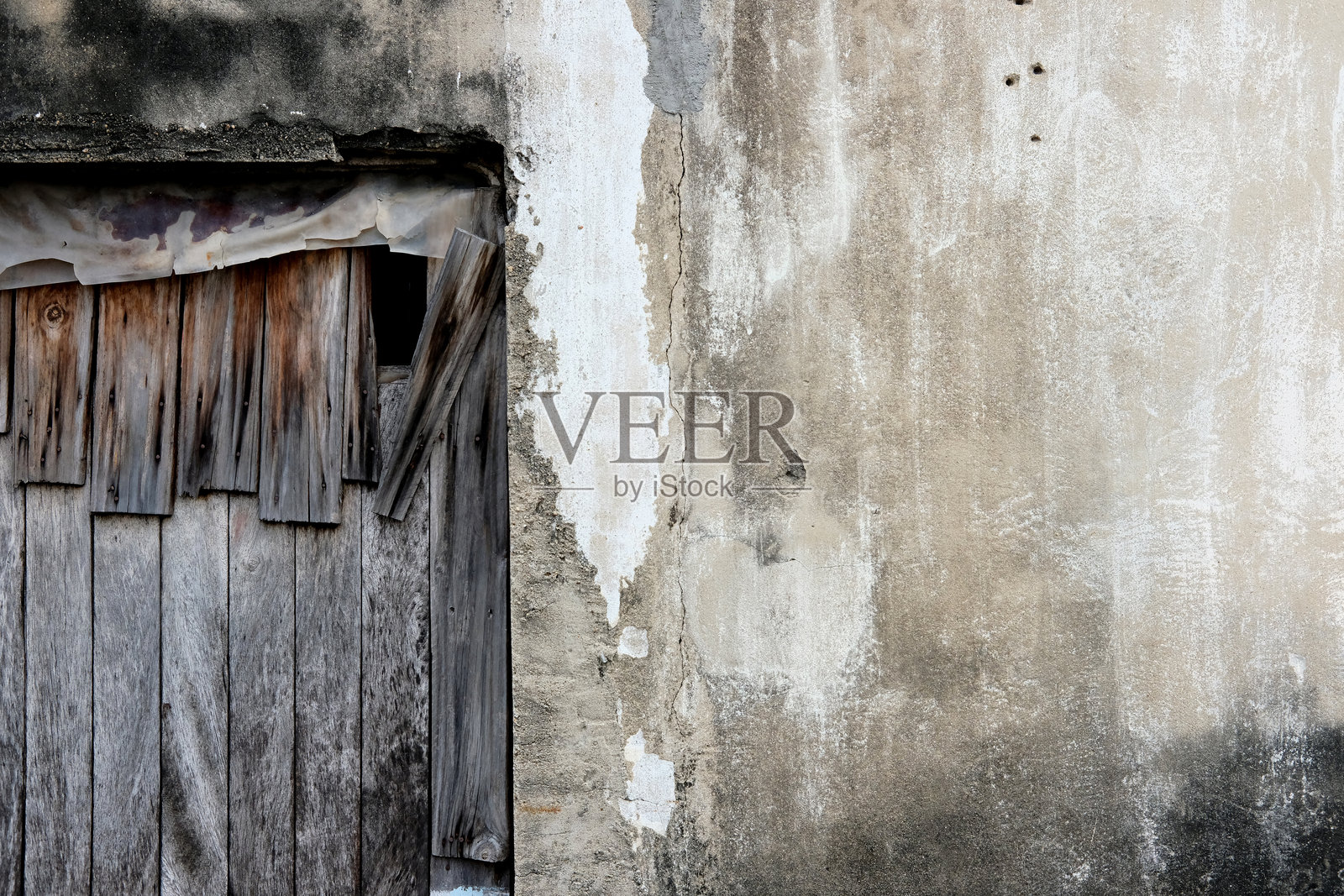 粗糙墙面上的抽象形态照片摄影图片