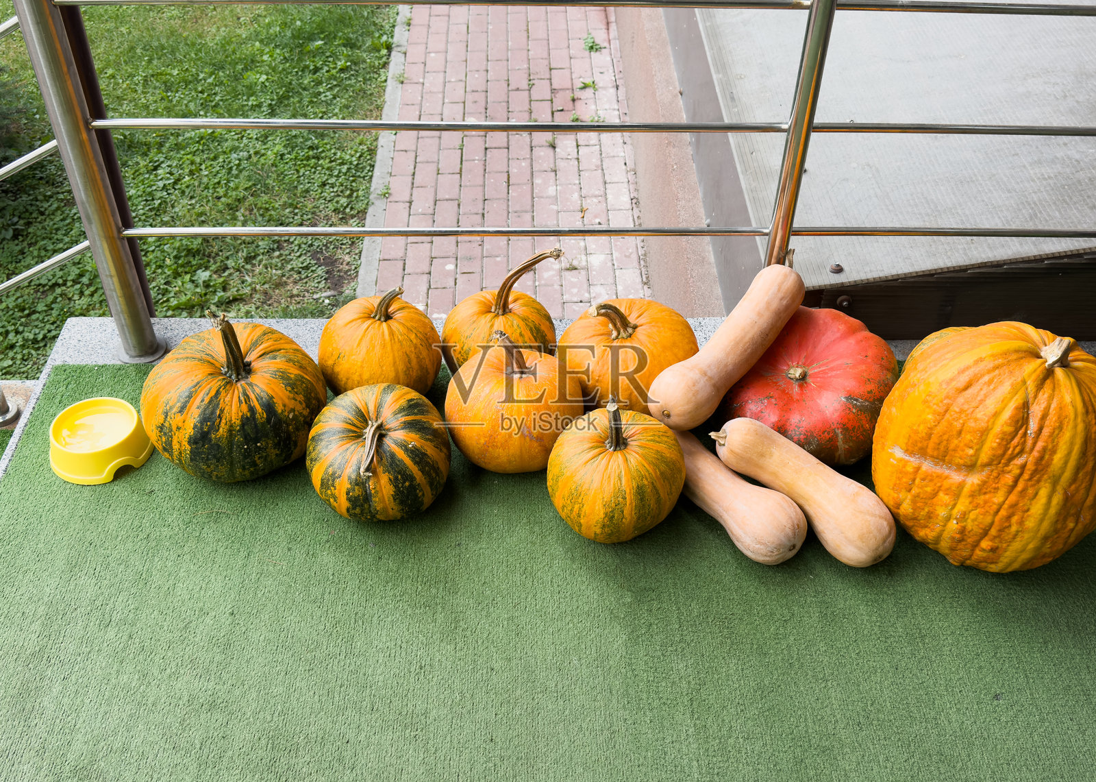 派对用南瓜的特写照片照片摄影图片