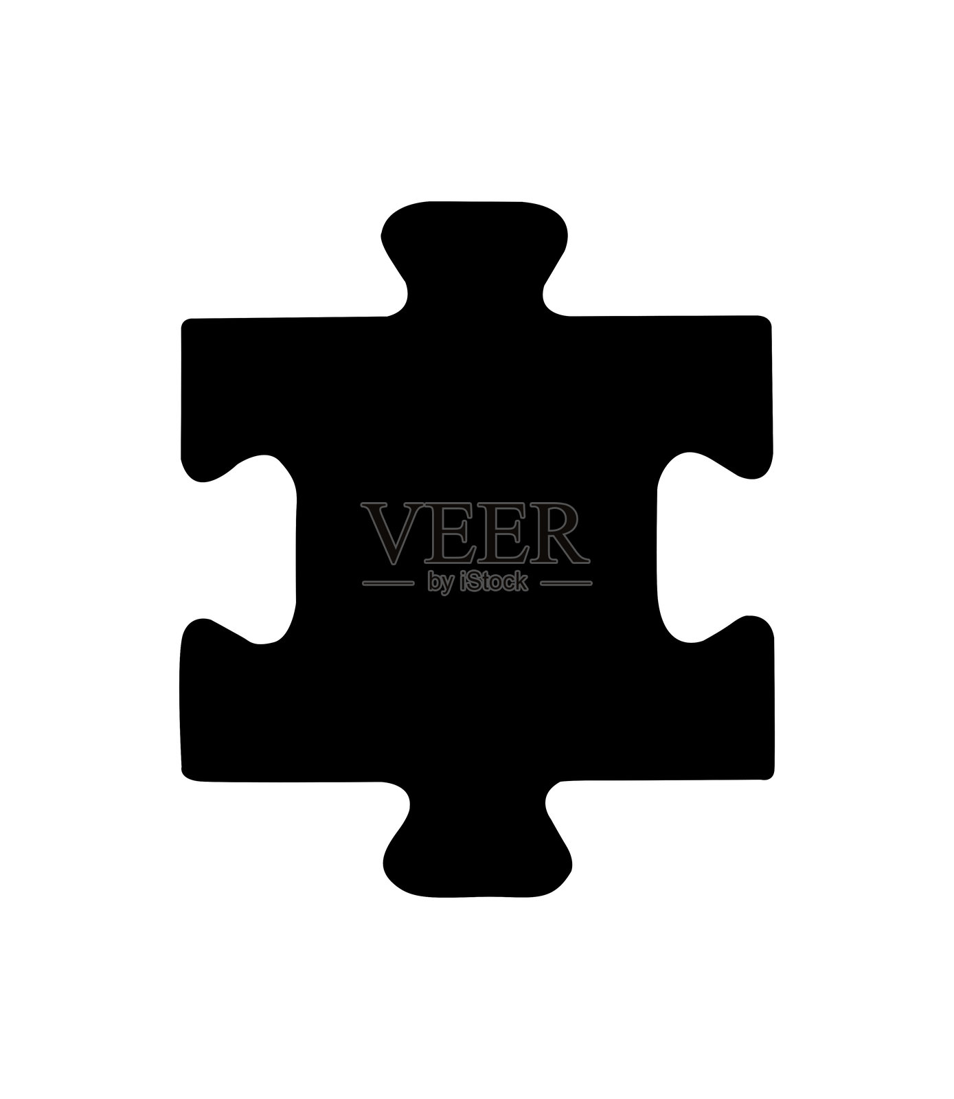 拼图块透明背景插画图片素材