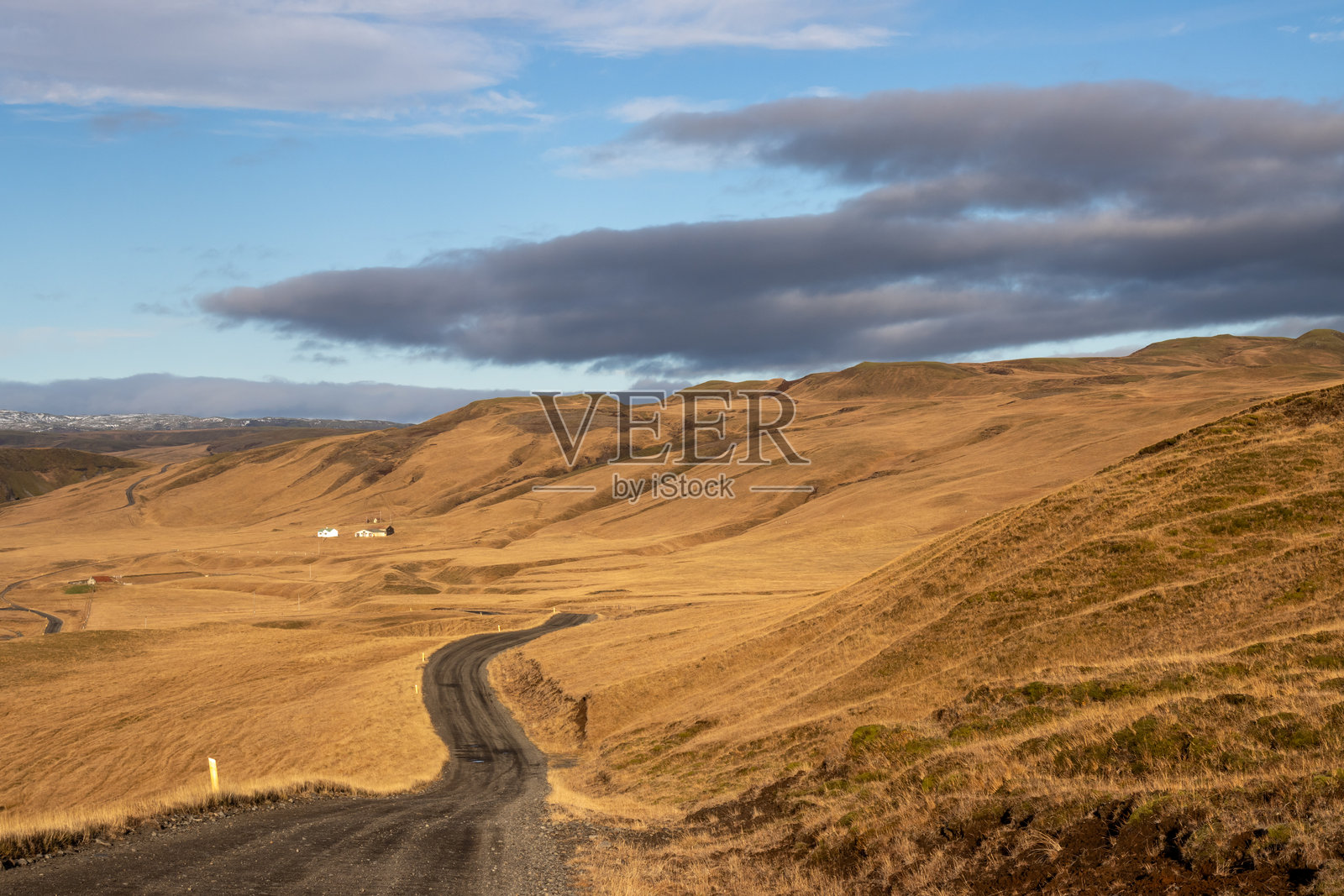 冰岛南部Fjadra河周边地区照片摄影图片