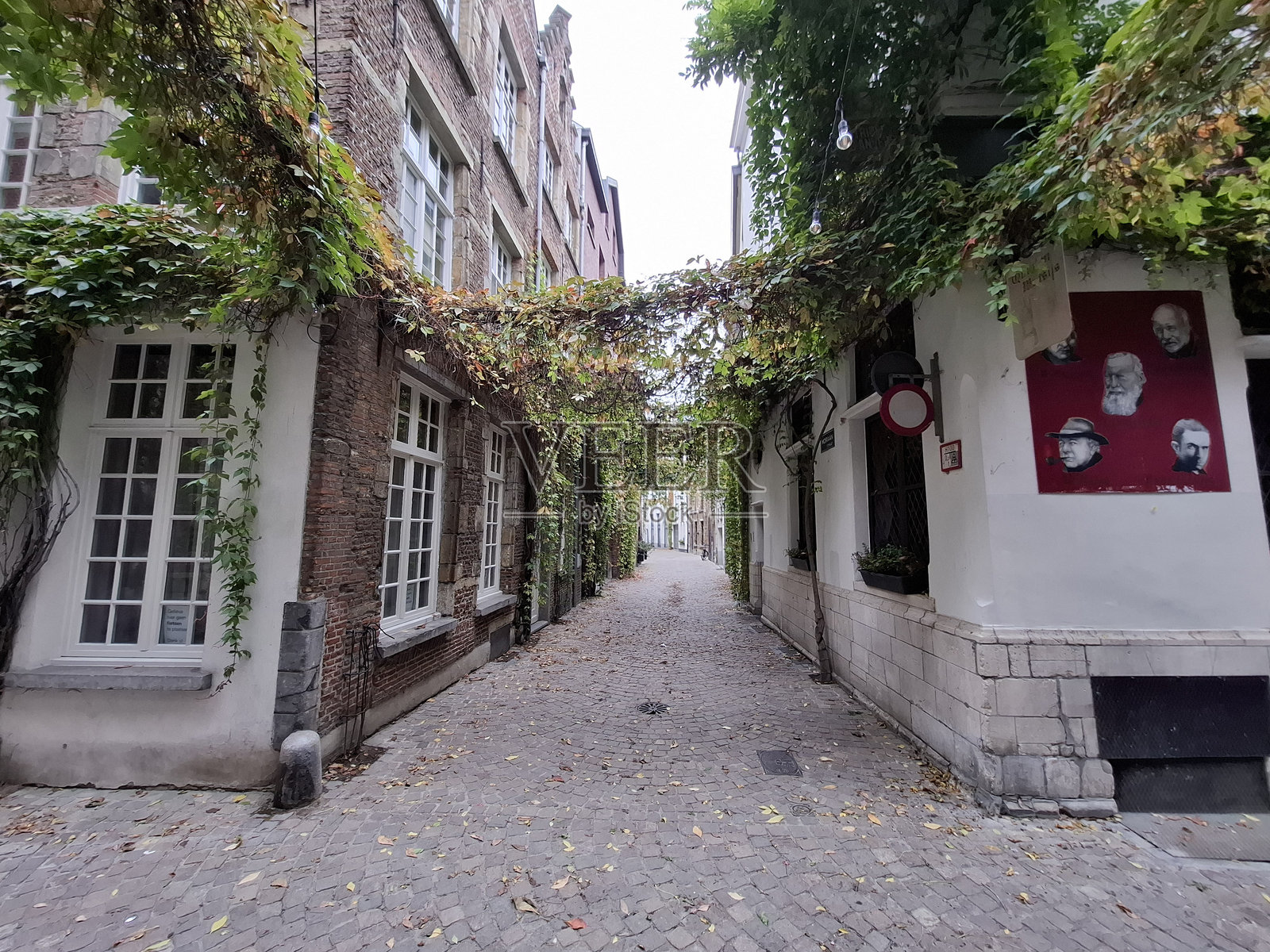 安特卫普市中心的老建筑照片摄影图片