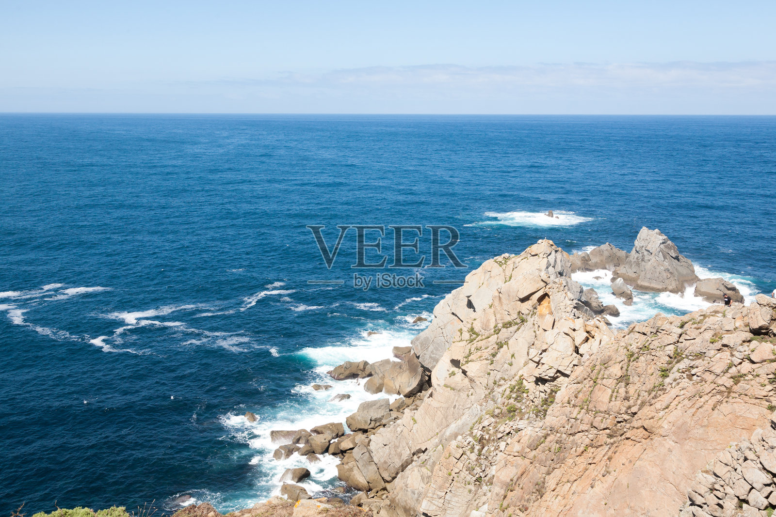 加利西亚，西班牙的海岸风景照片摄影图片