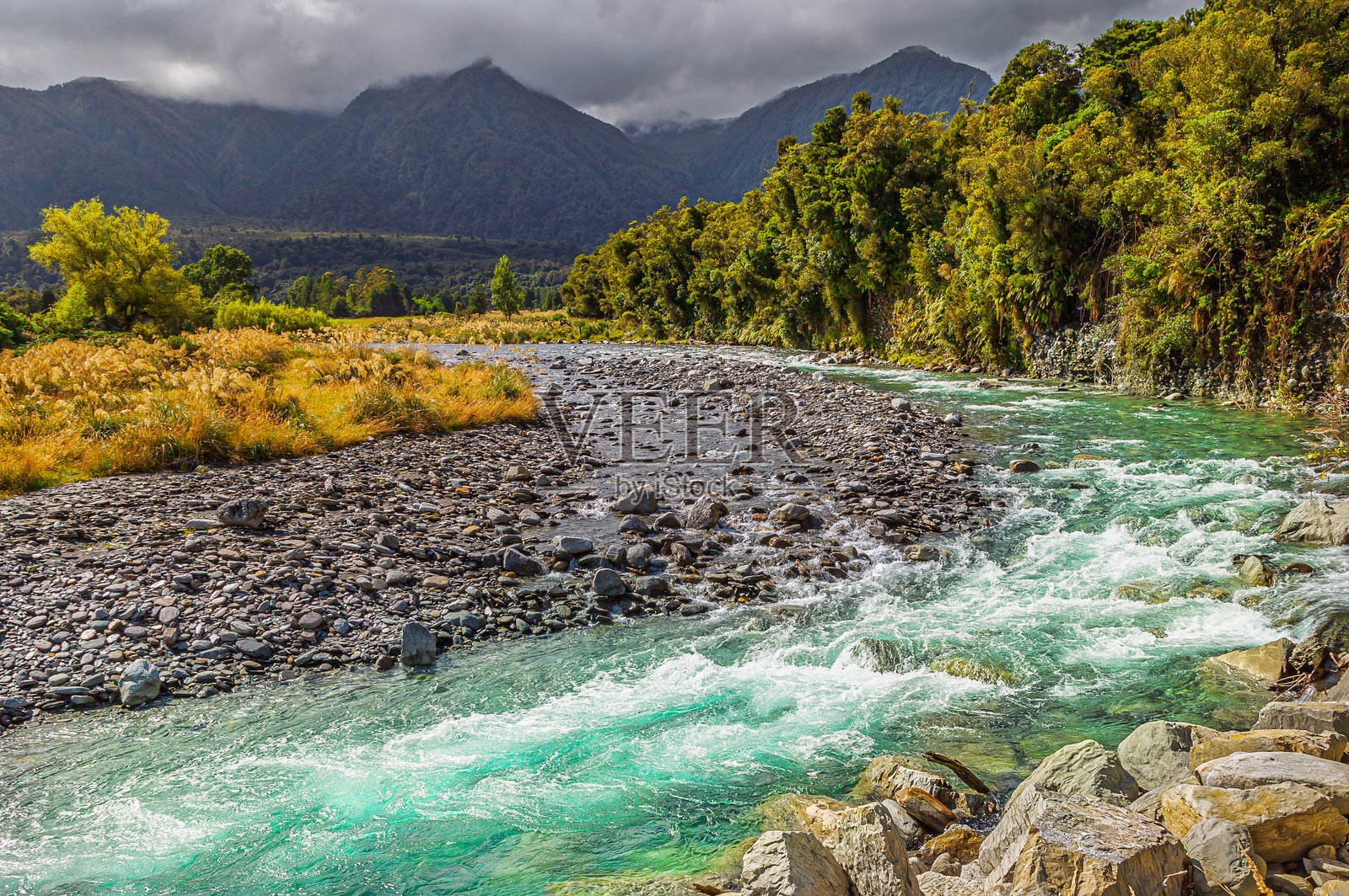 霍基蒂卡河照片摄影图片