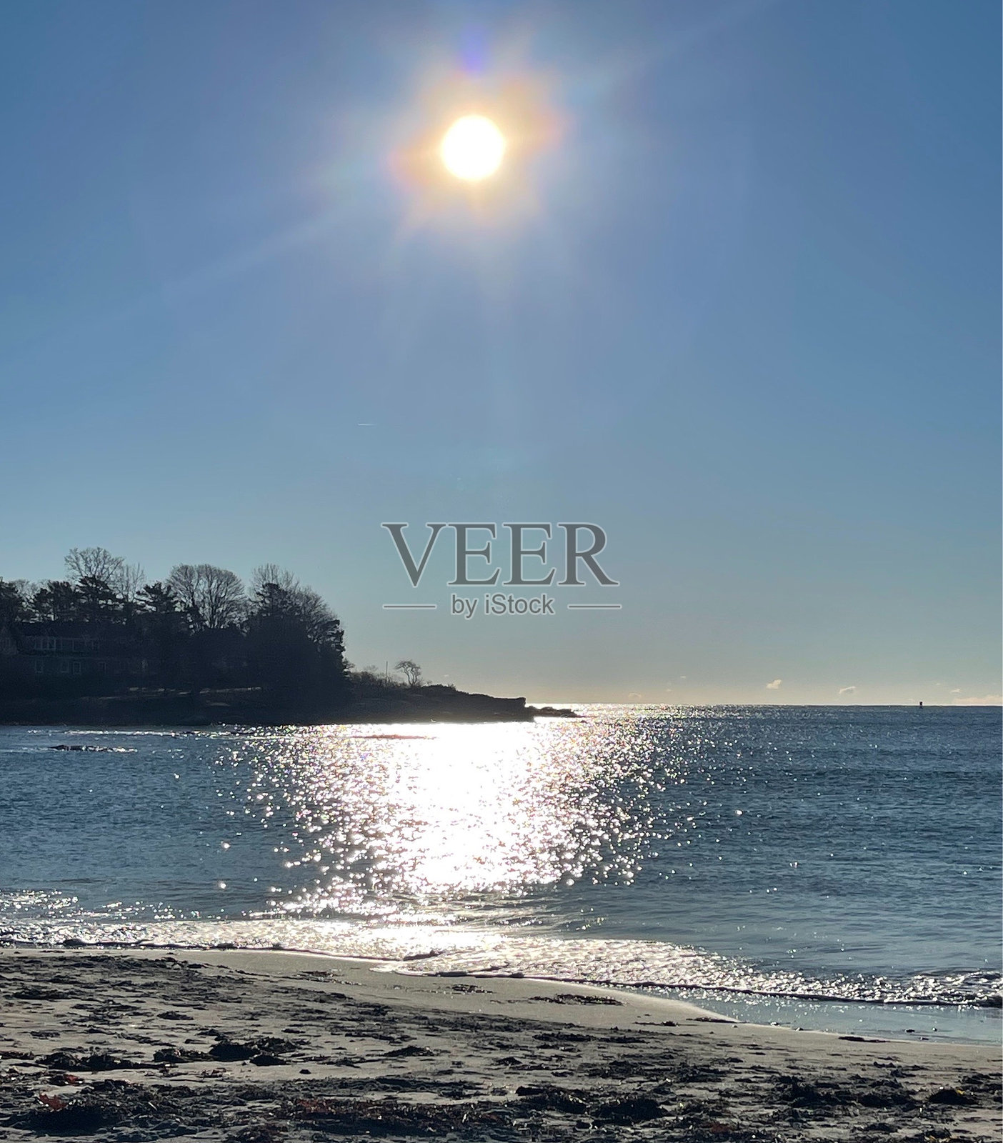 内迪克角，缅因州照片摄影图片