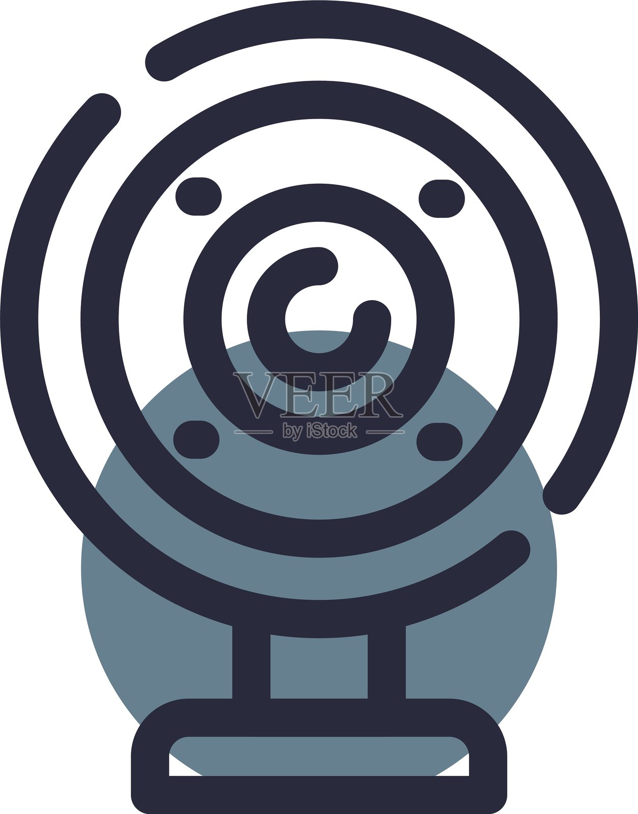 网络摄像头图标插画图片素材