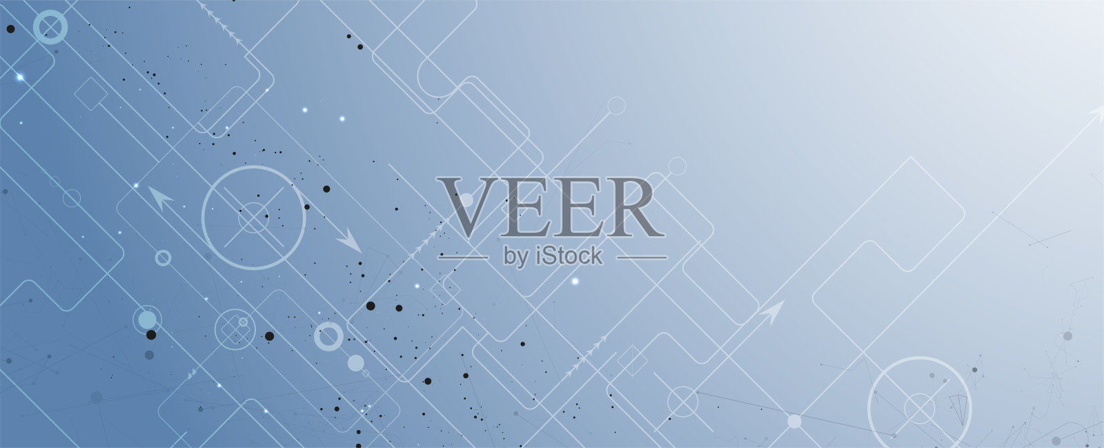 深度学习神经网络路径插画图片素材