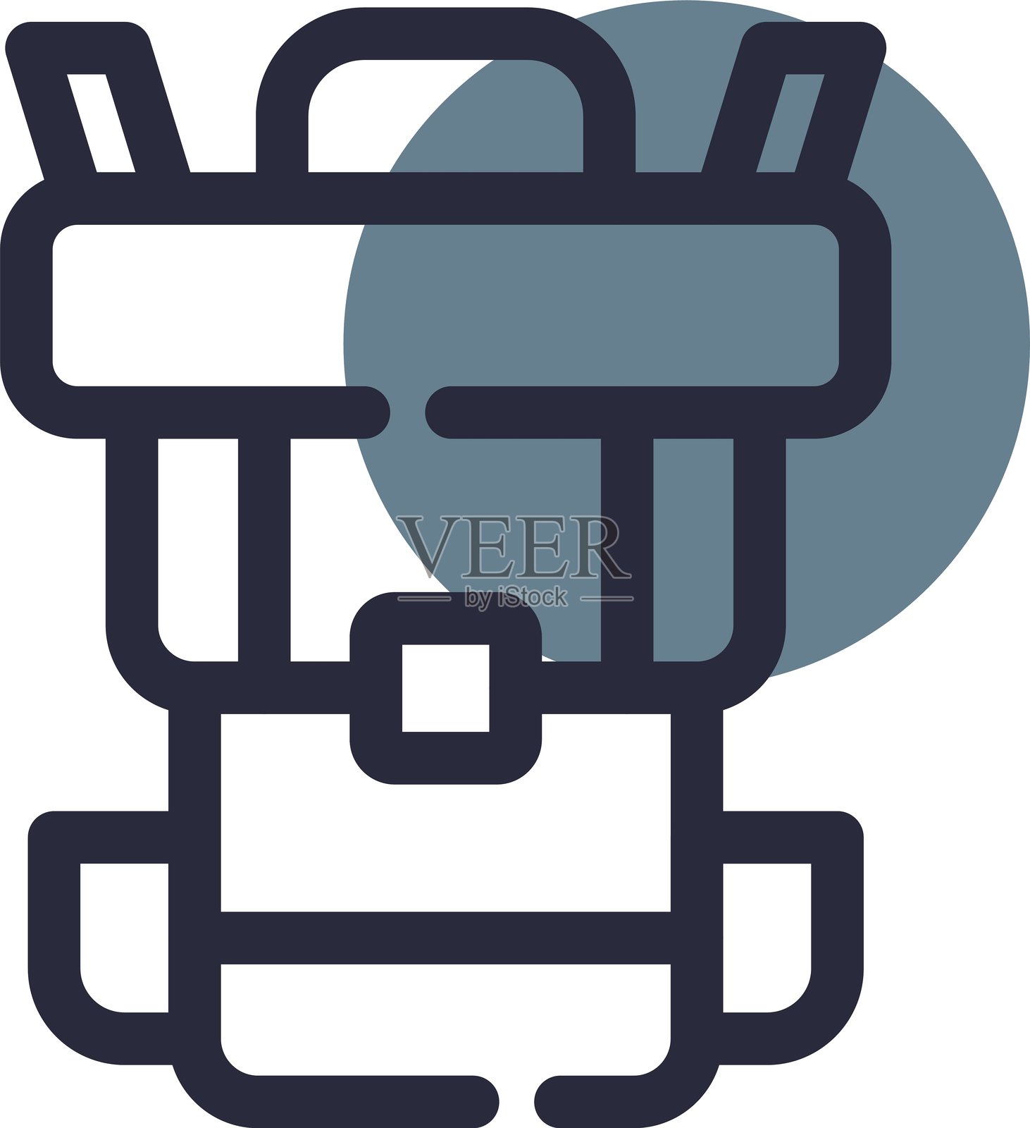 背包图标插画图片素材