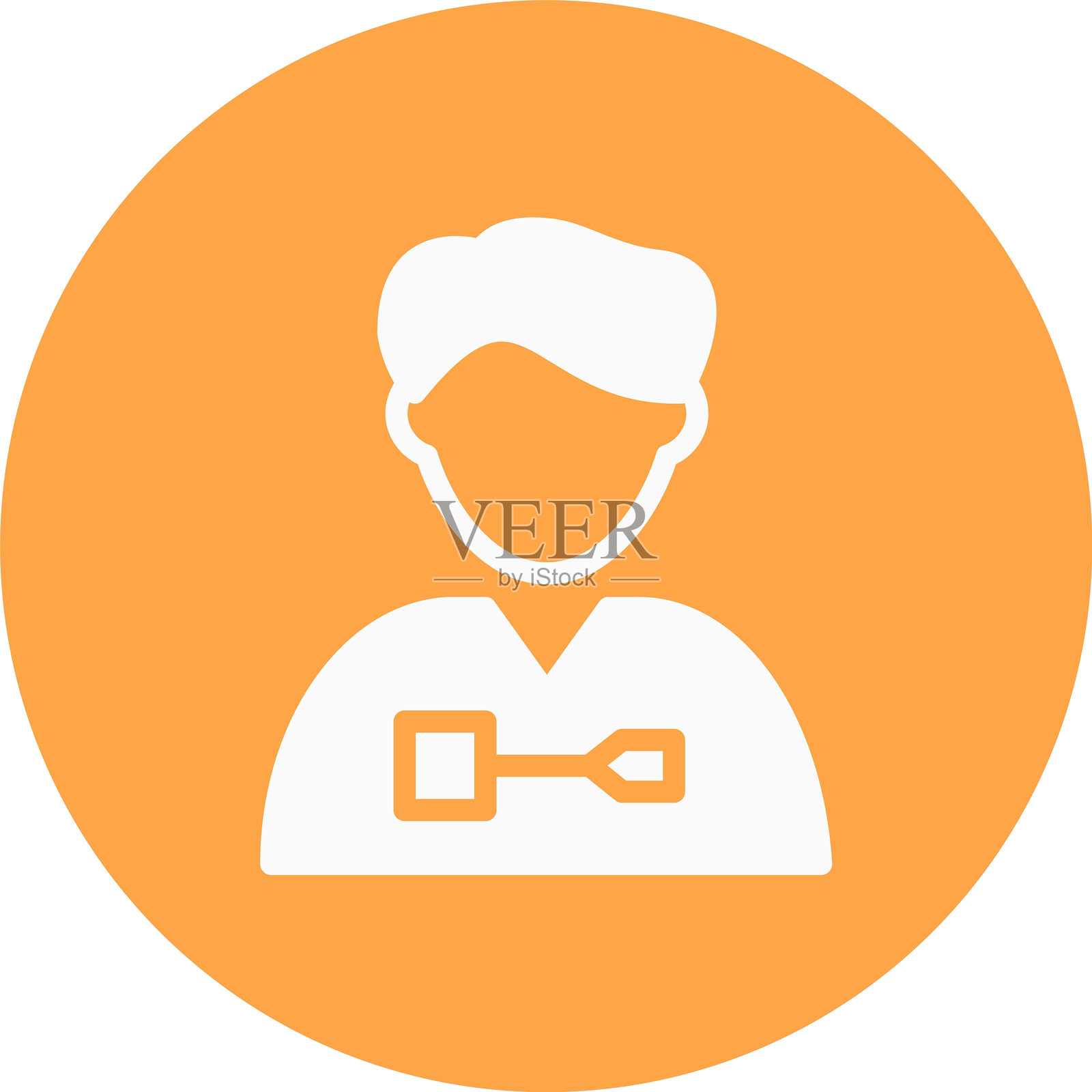 工人图标插画图片素材