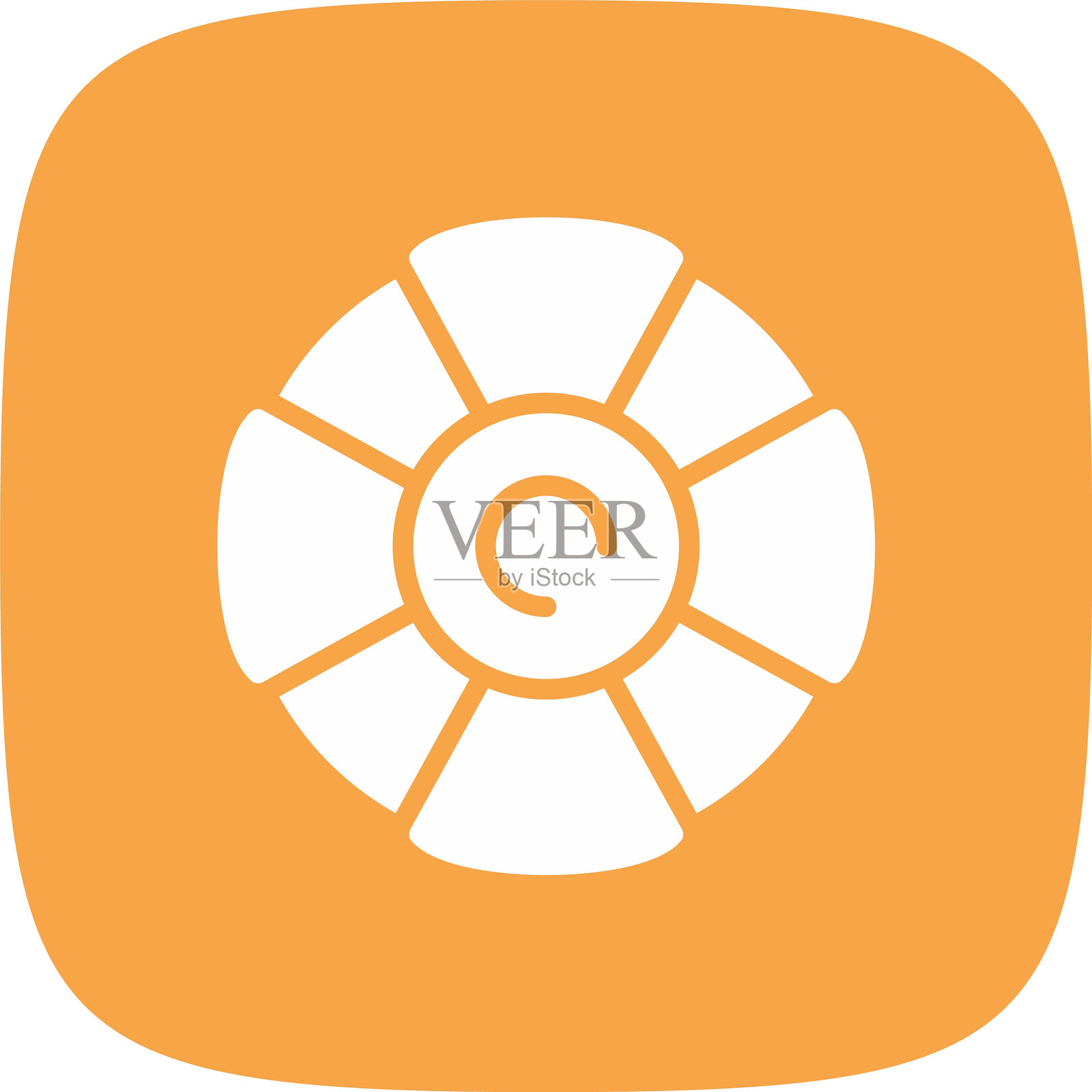 色轮图标插画图片素材