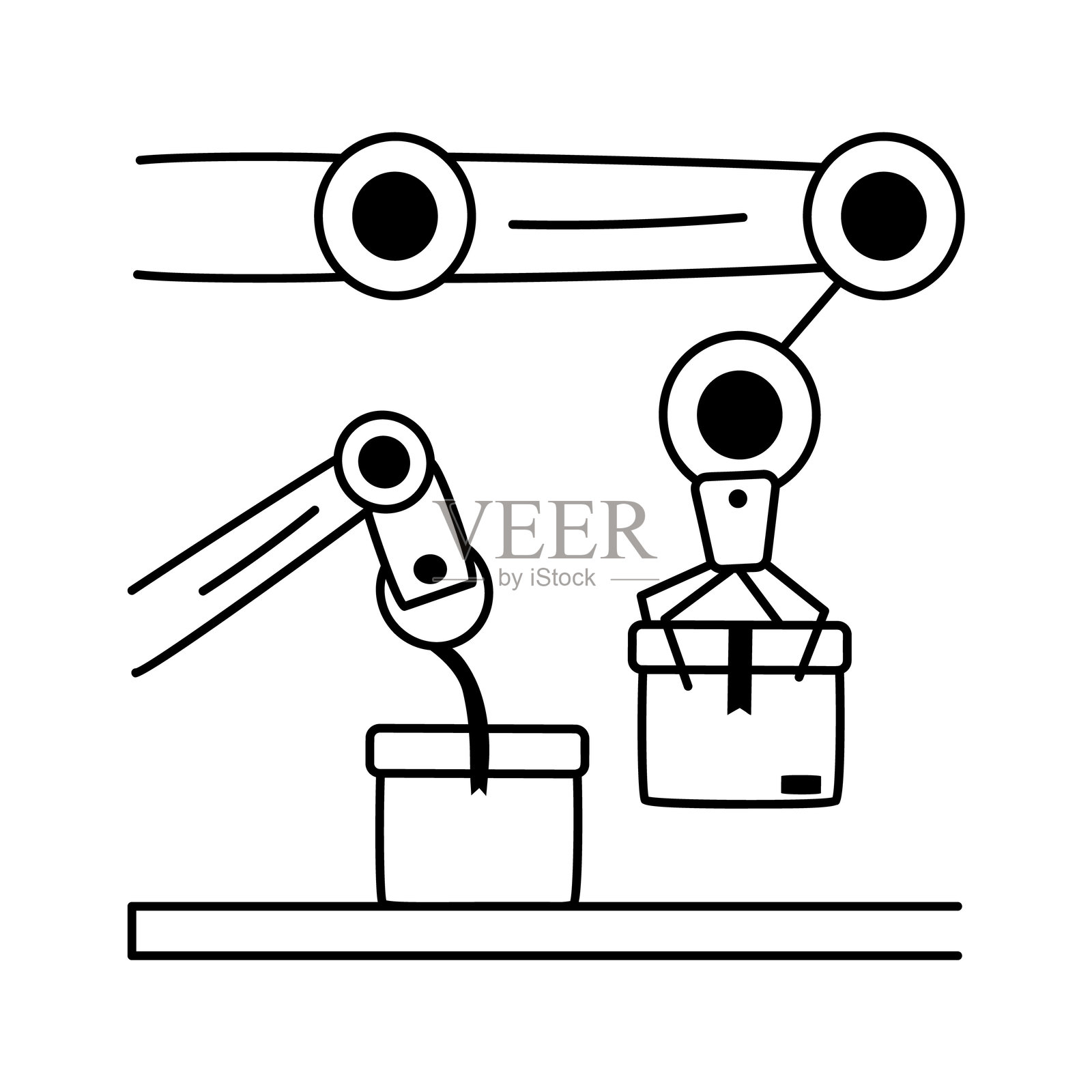 打包插画图片素材