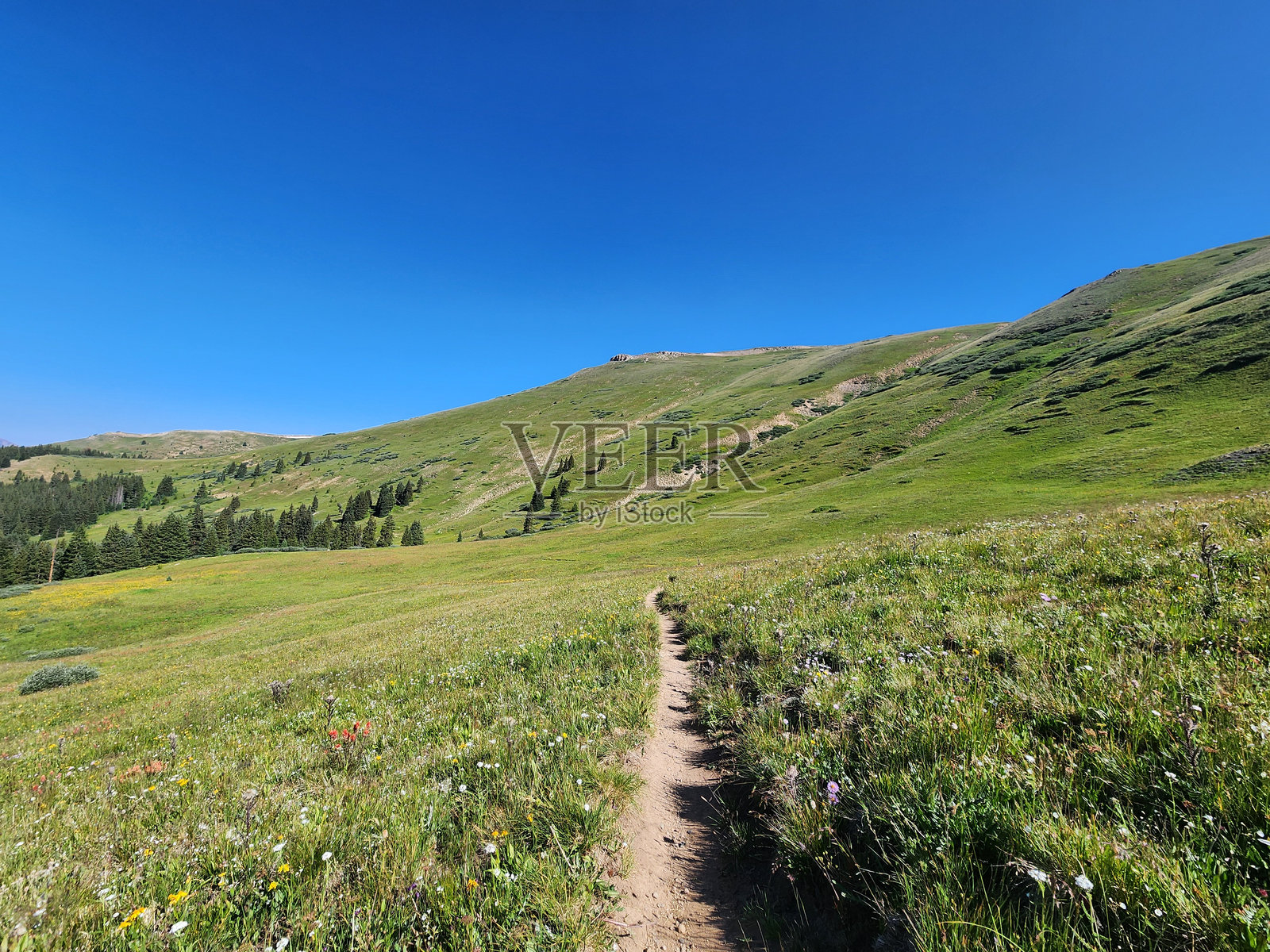 科罗拉多州，丹佛山脉与前山脊照片摄影图片