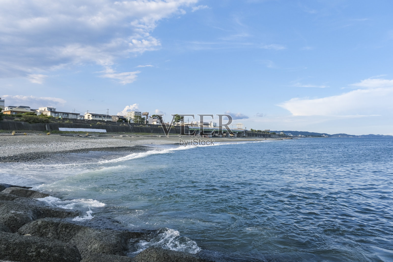 小田原的宫城海滩照片摄影图片