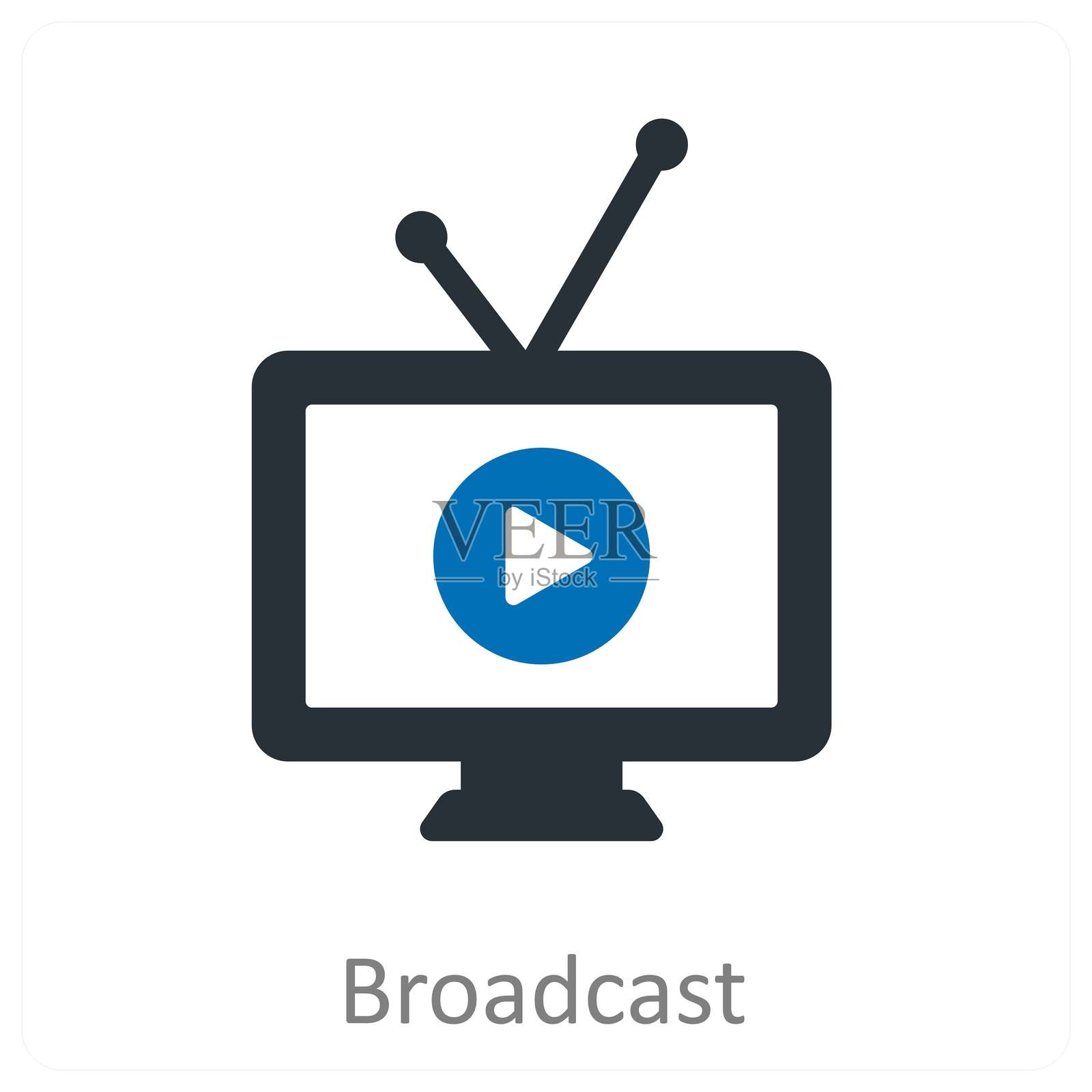 广播插画图片素材