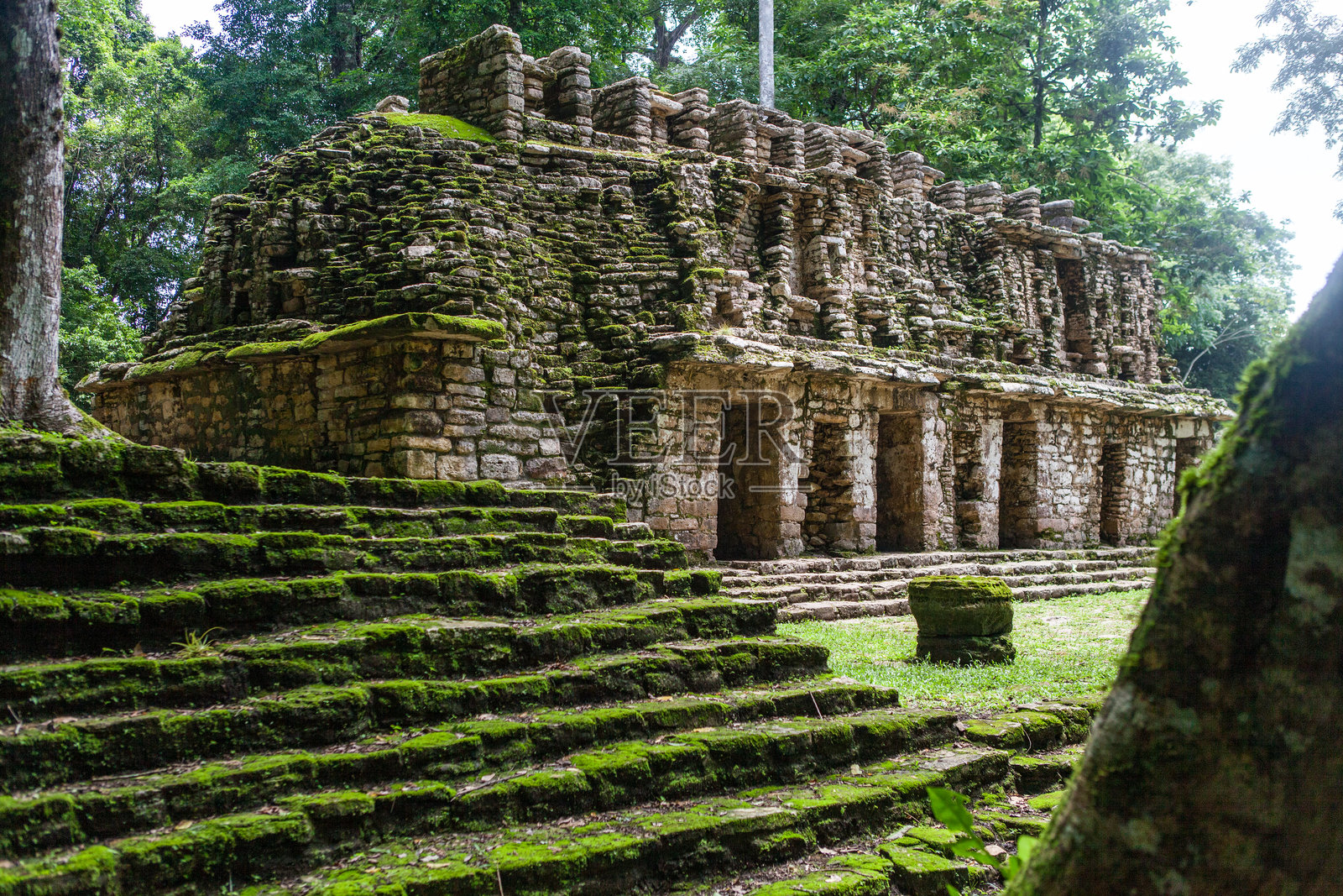 雅克奇兰的玛雅遗址 - 奇瓦瓦州（墨西哥）照片摄影图片