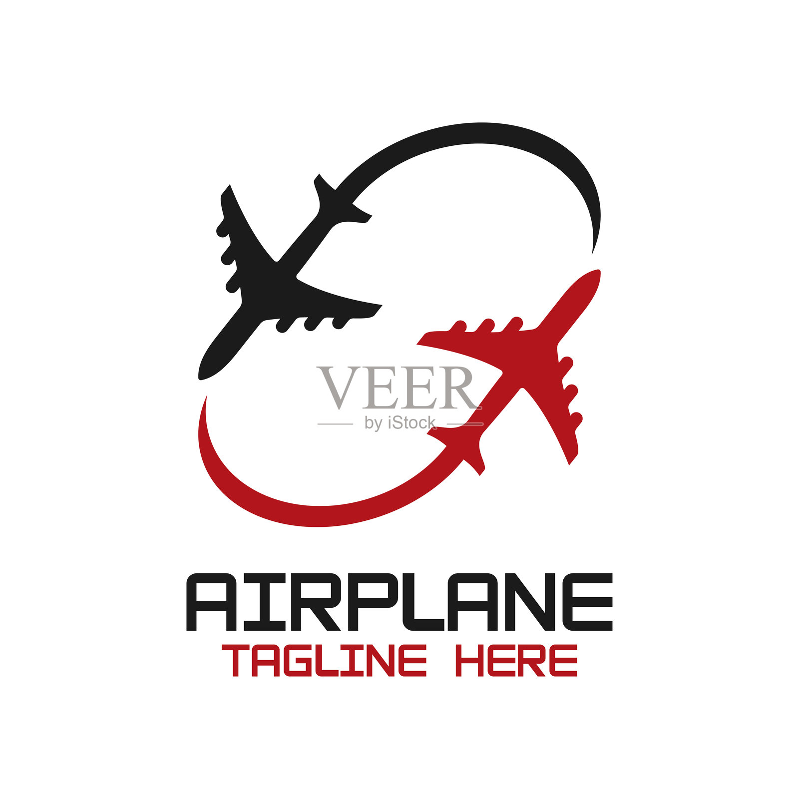 飞机矢量插图设计插画图片素材