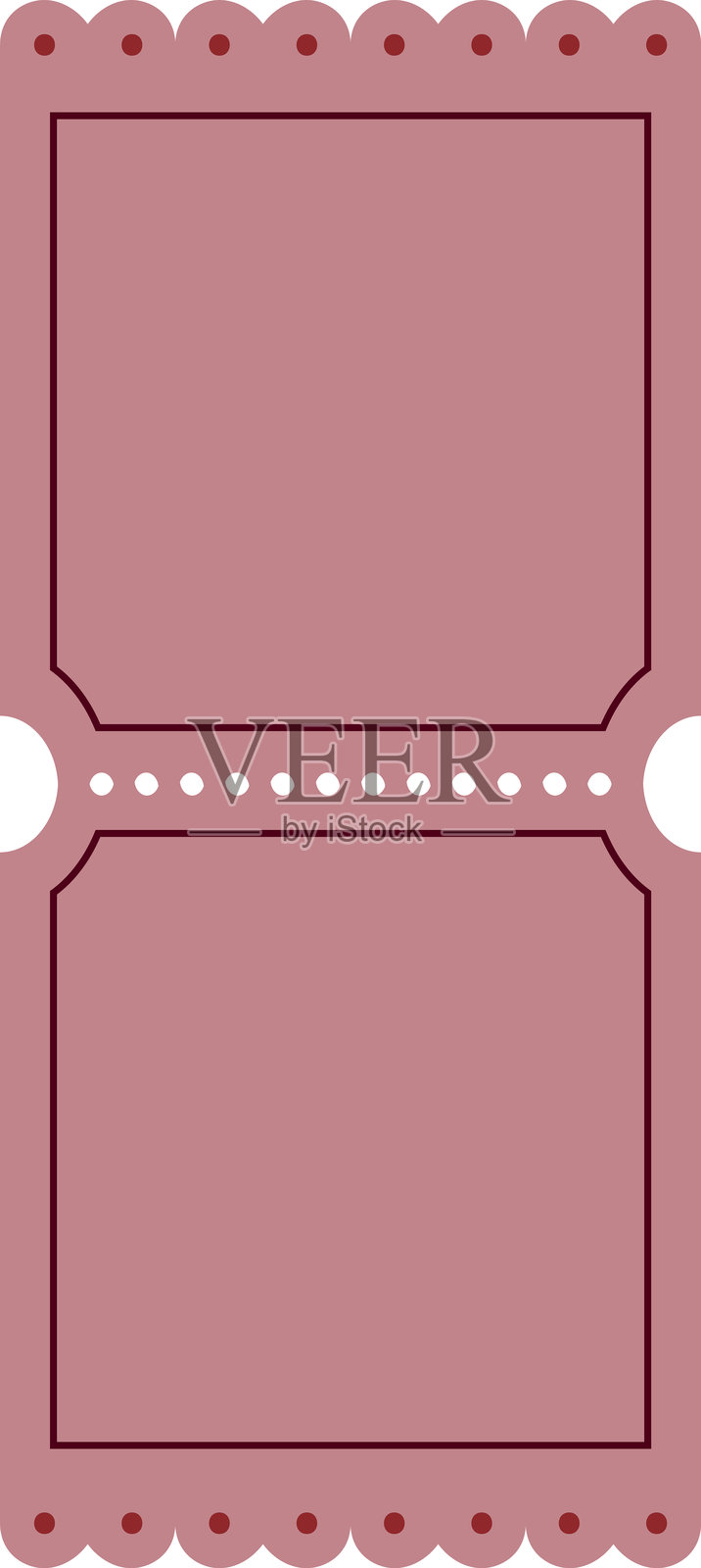 15个元素的爱情浪漫优惠券和票据插画图片素材