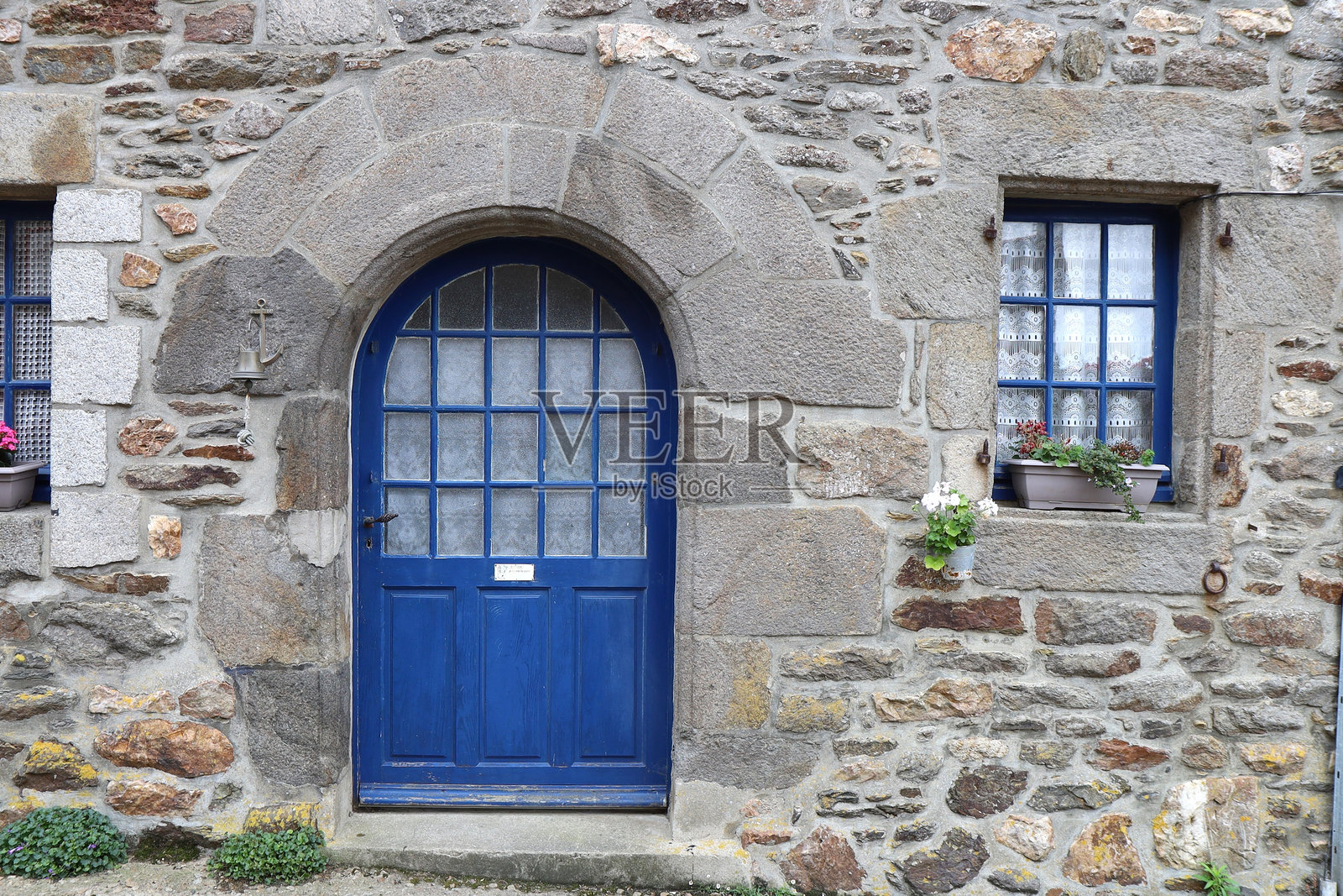 圣苏利亚克 - 传统房屋照片摄影图片