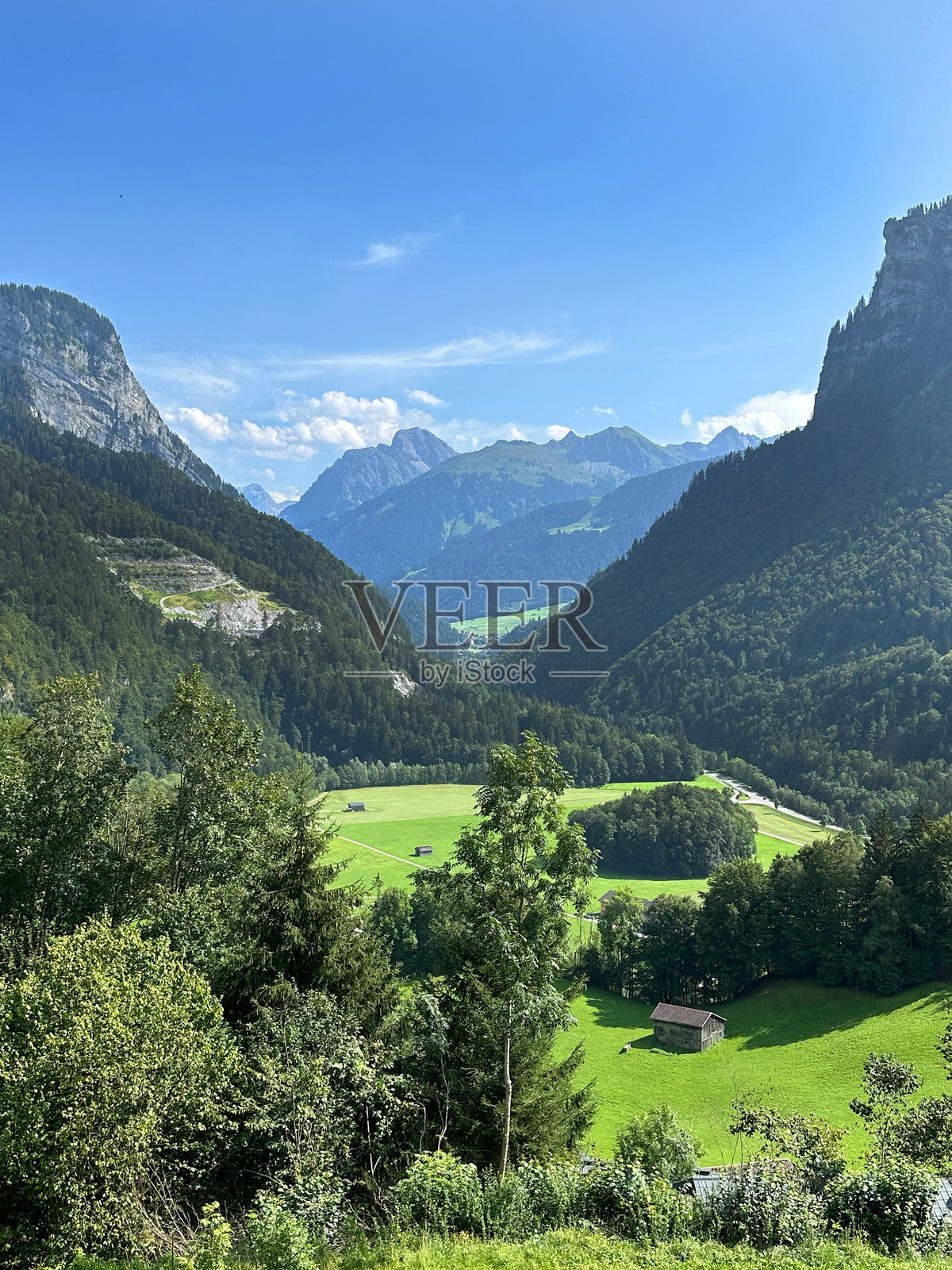 山中的夏天照片摄影图片