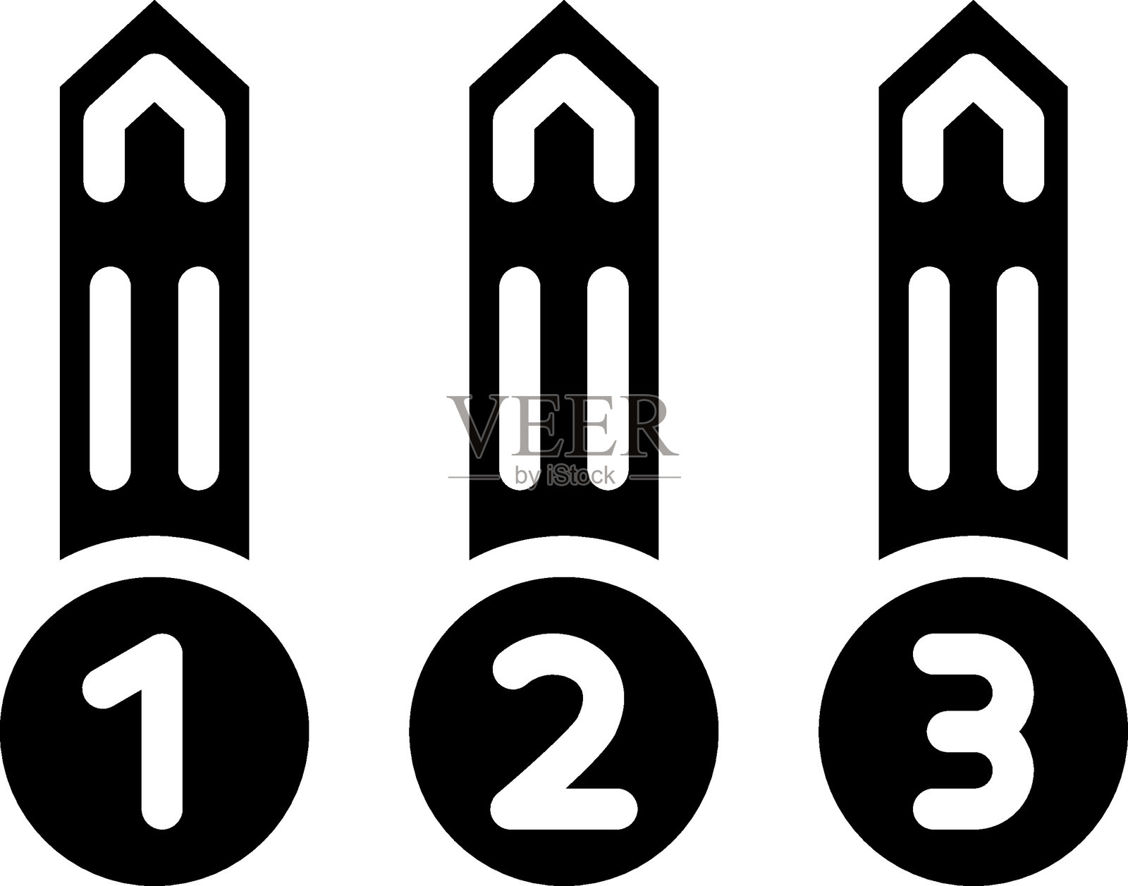 信息图表元素徽章矢量设计图标风格插画图片素材