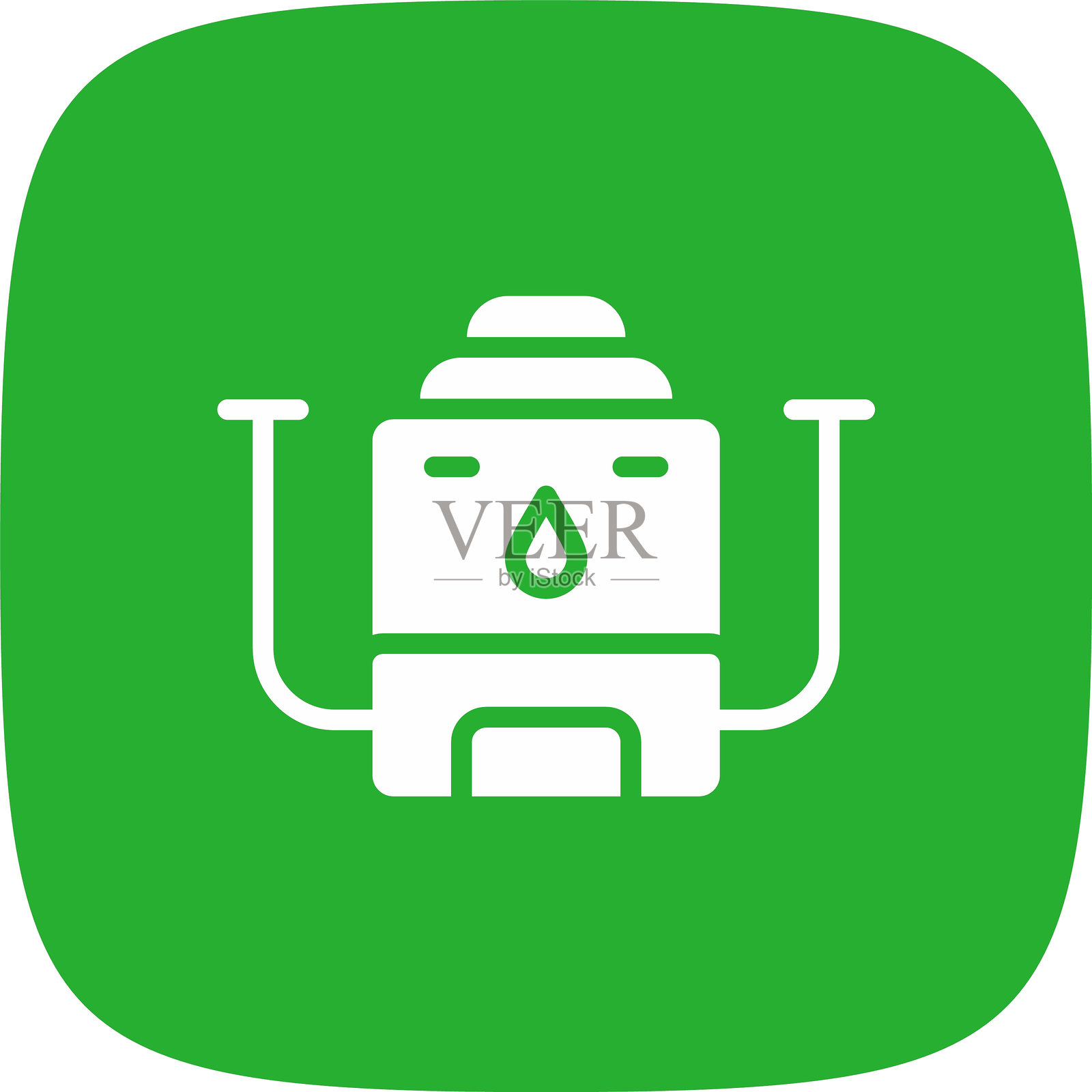 水壶图标插画图片素材