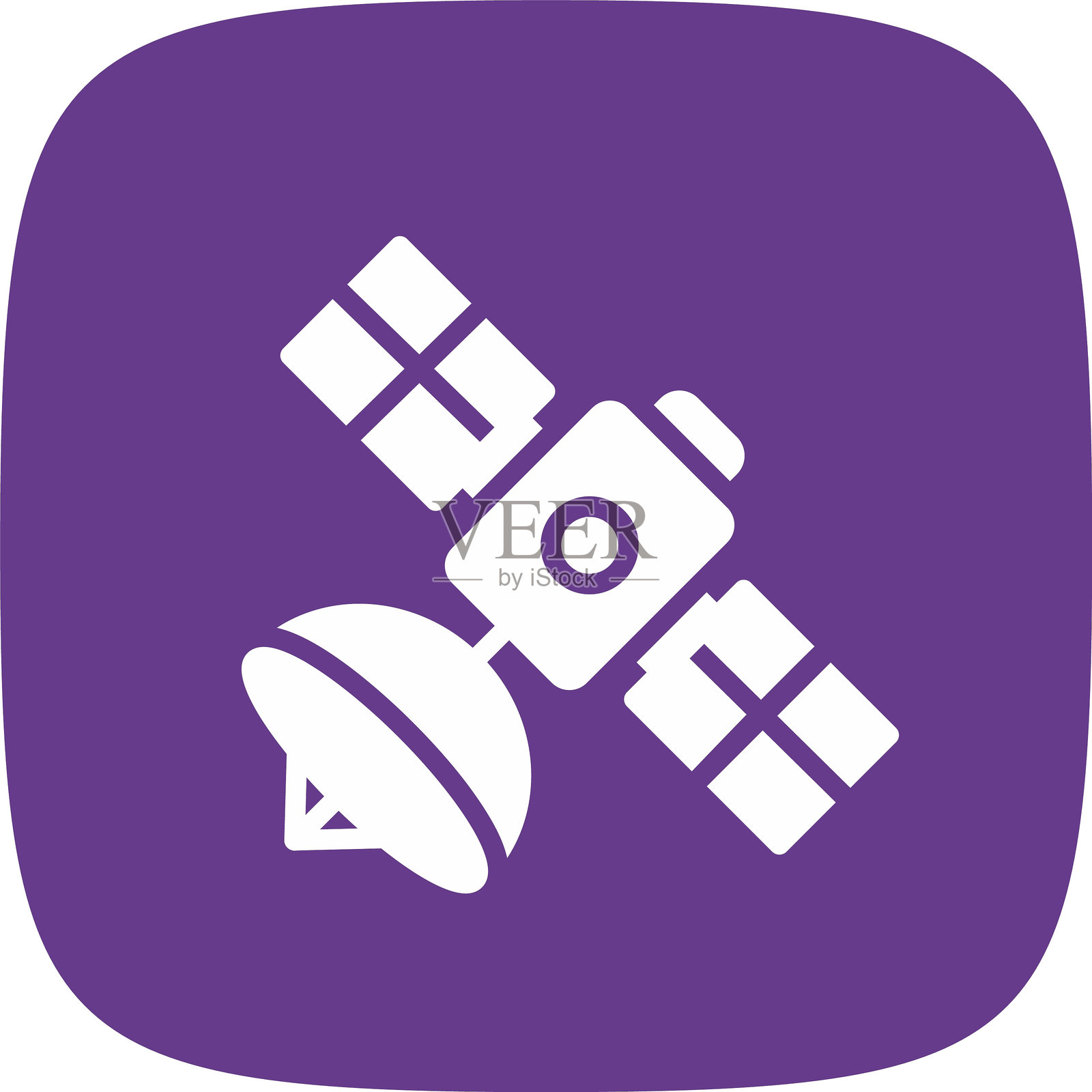 卫星图标插画图片素材