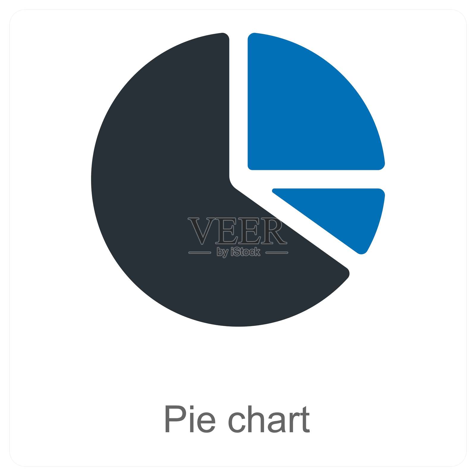饼图插画图片素材
