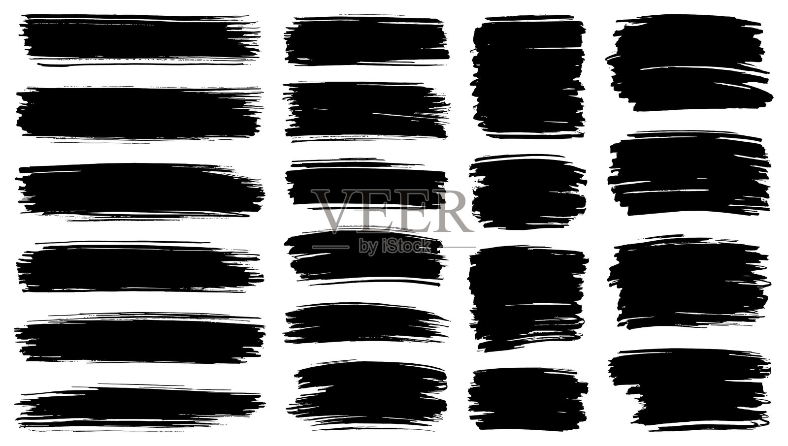 画笔笔触插画图片素材