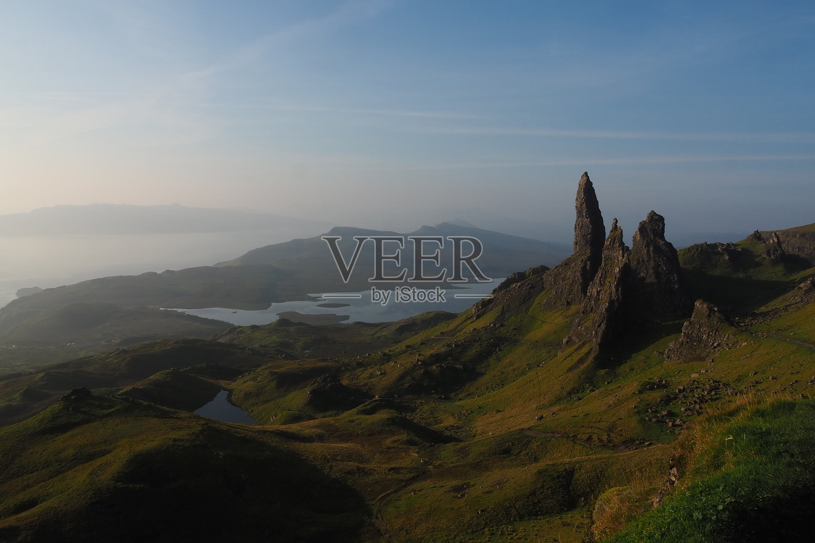 苏格兰斯托尔老人的壮丽景观照片摄影图片